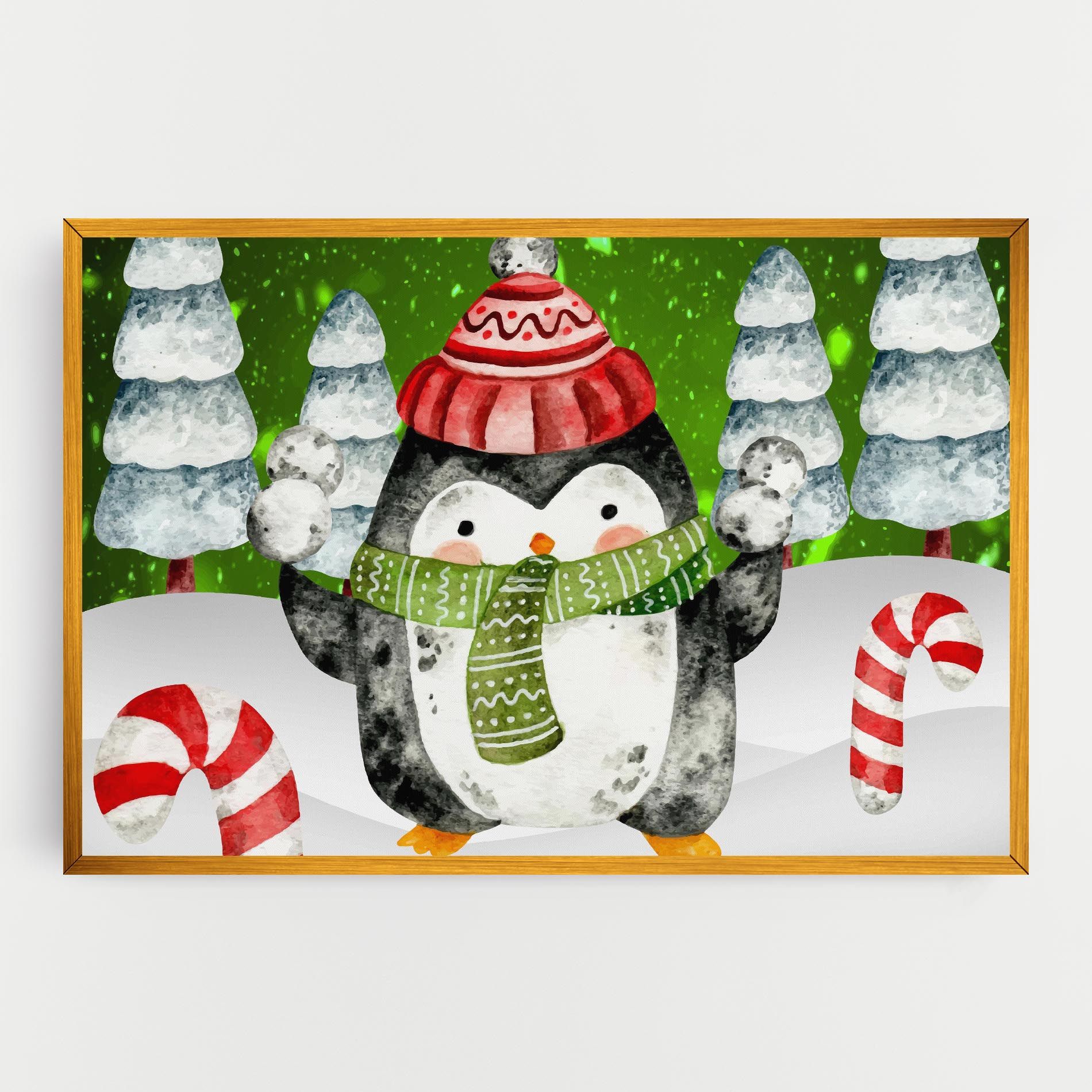 Green Pinguin mockup 0