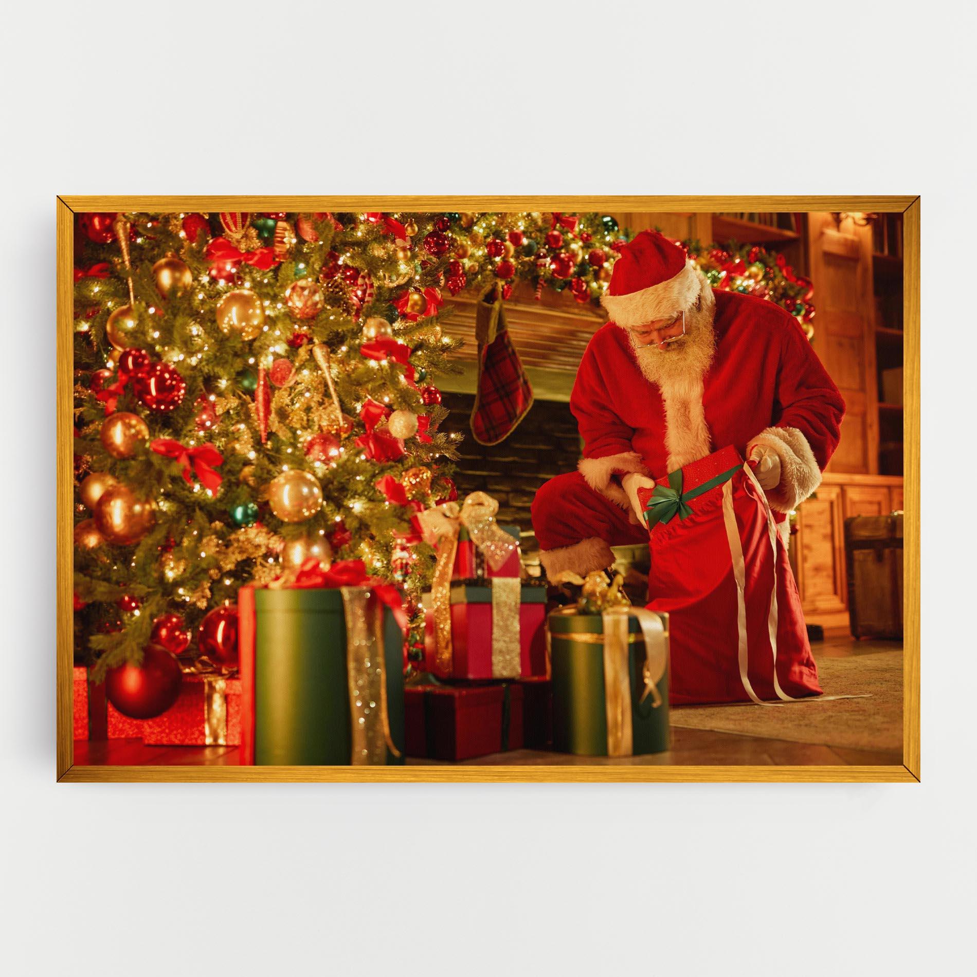 Картина на платно Presenting Gifts mockup 0