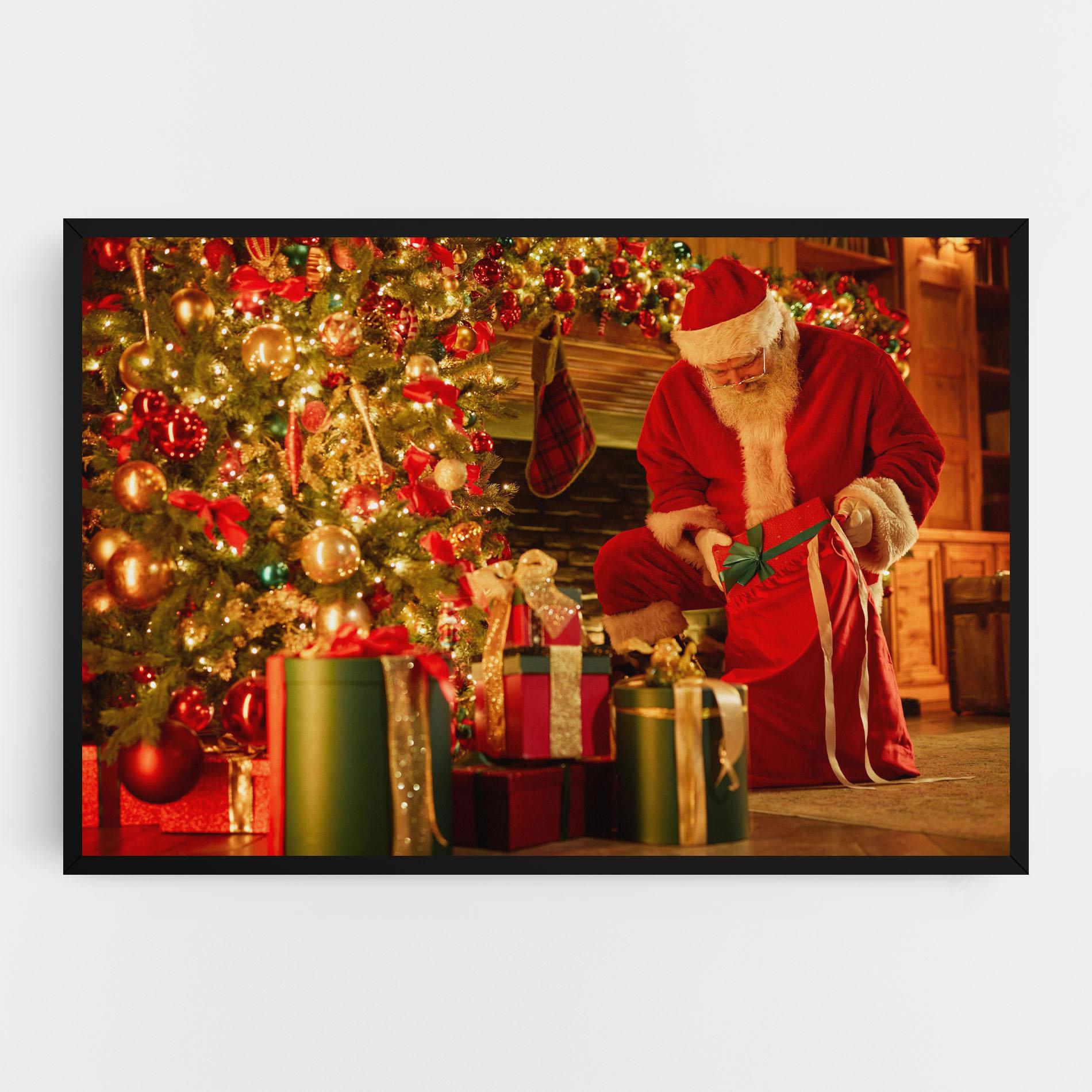 Картина на платно Presenting Gifts mockup 0