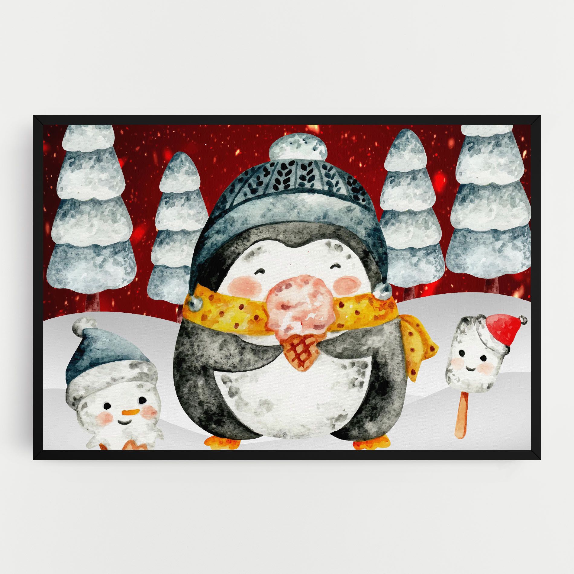 Yellow Pinguin mockup 0