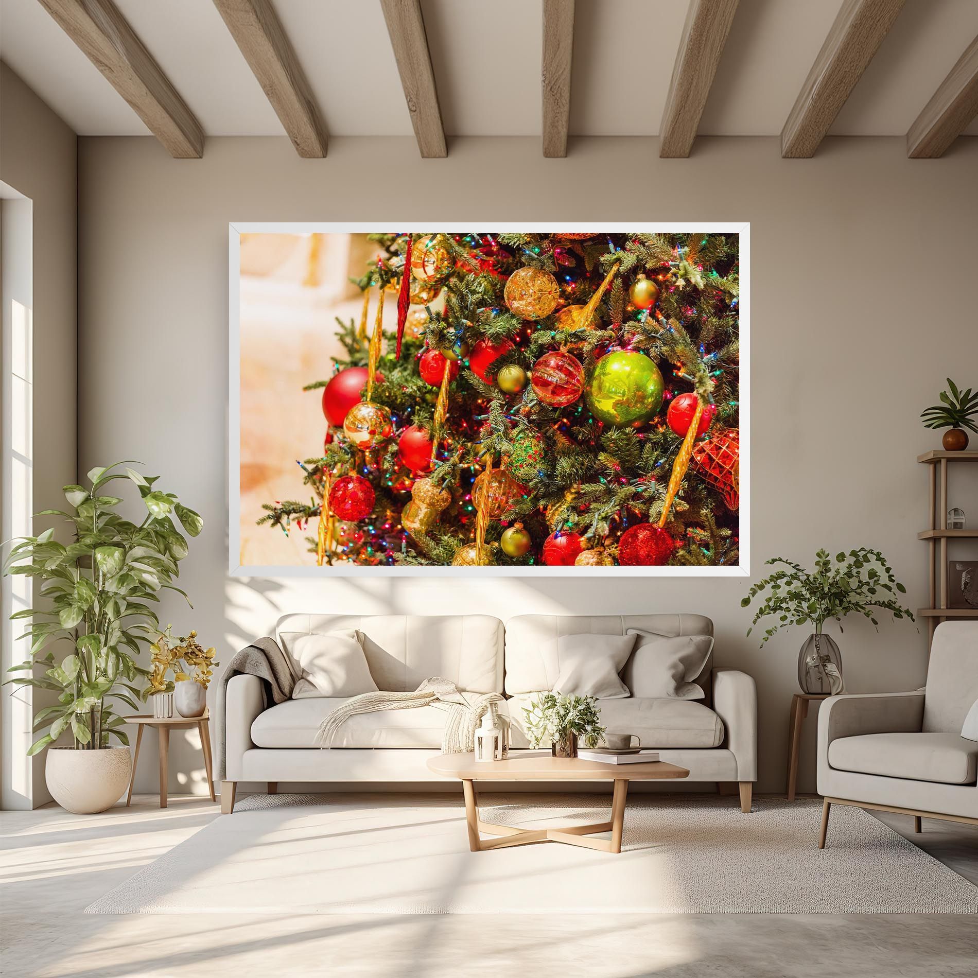 Multicolor Ornaments mockup 6