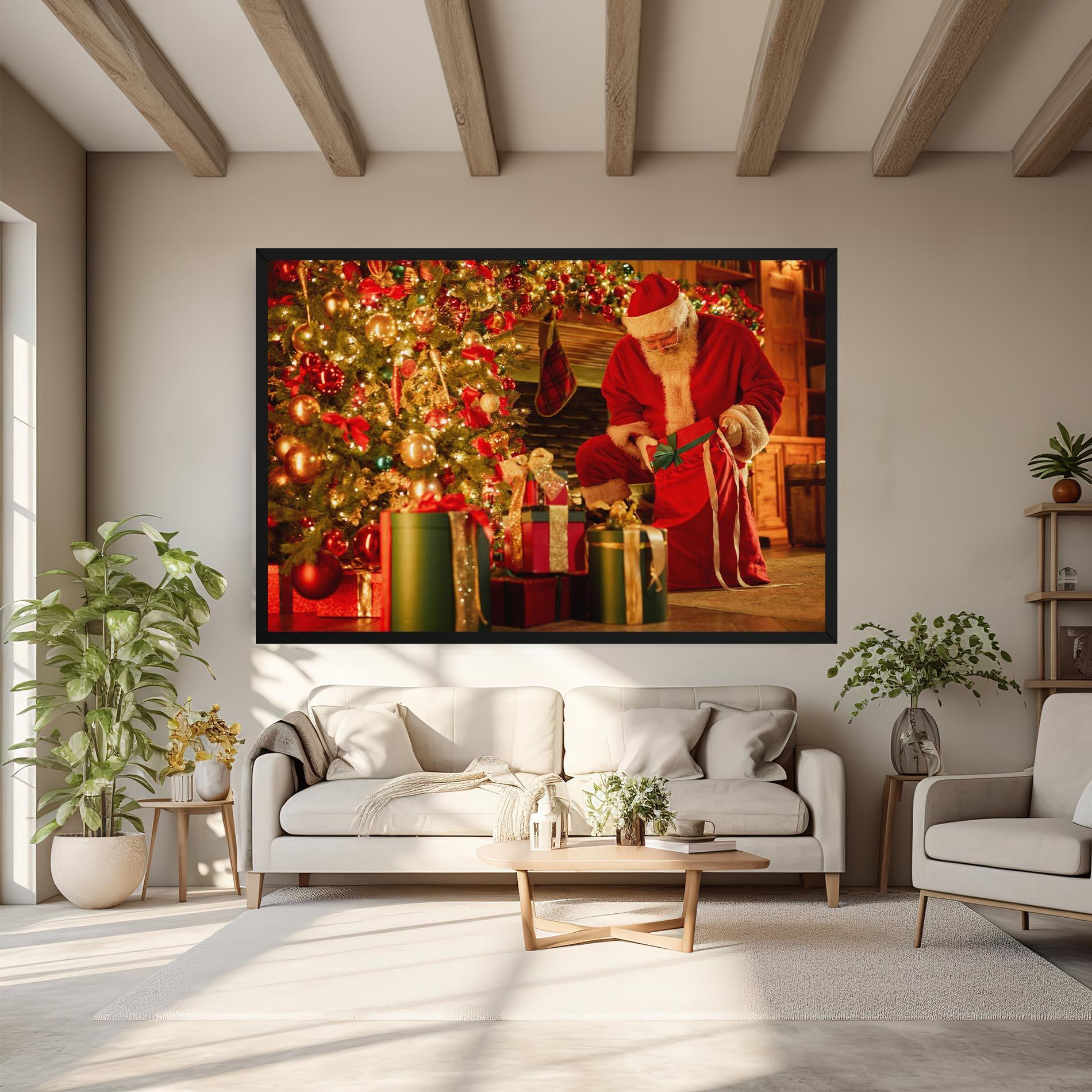 Картина на платно Presenting Gifts mockup 6