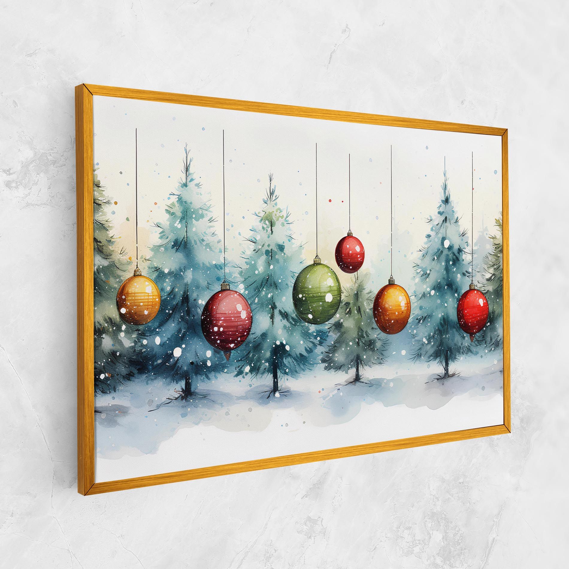 Christmas Tree Painting mockup 1