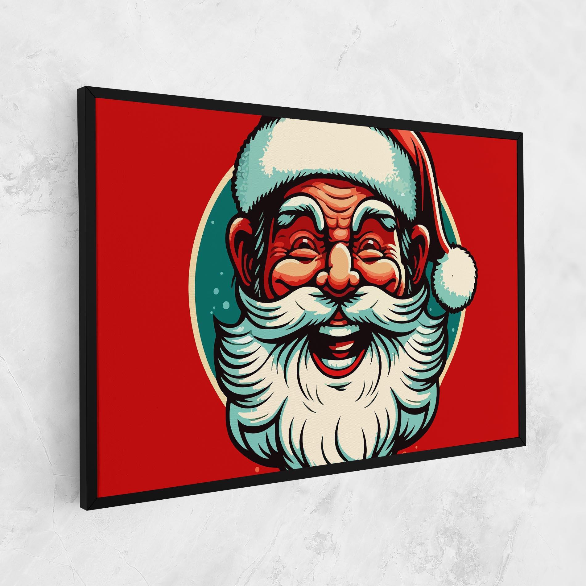 Картина на платно Crazy Smile mockup 1