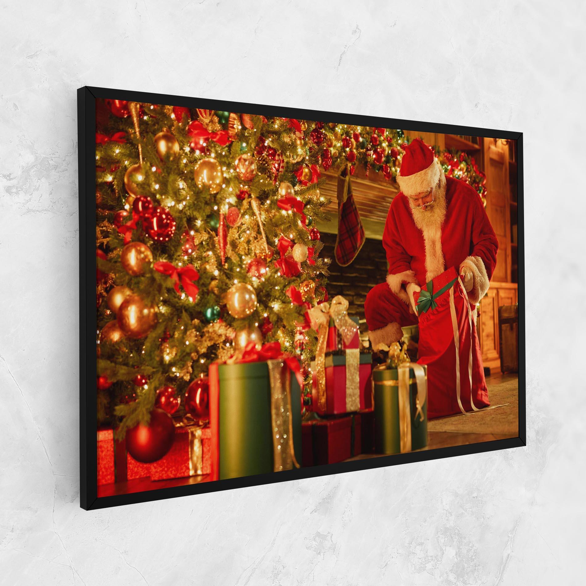 Картина на платно Presenting Gifts mockup 1