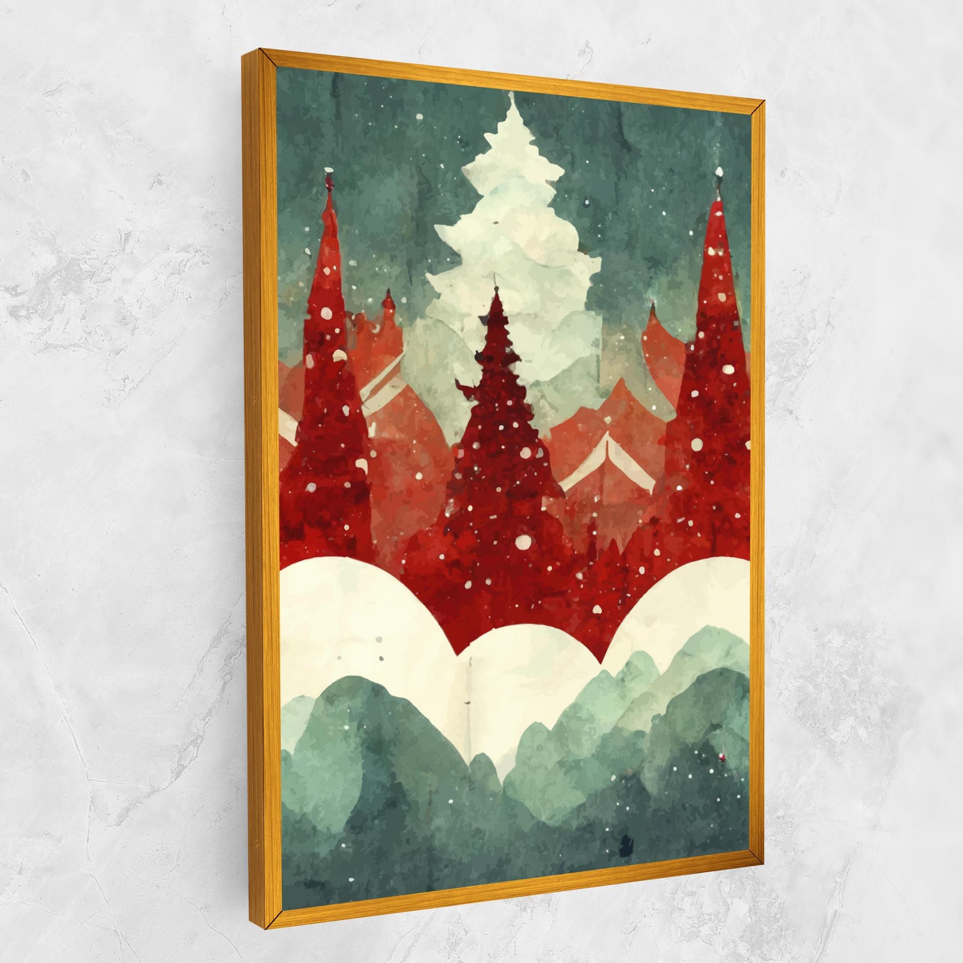 Christmas Landscape mockup 1