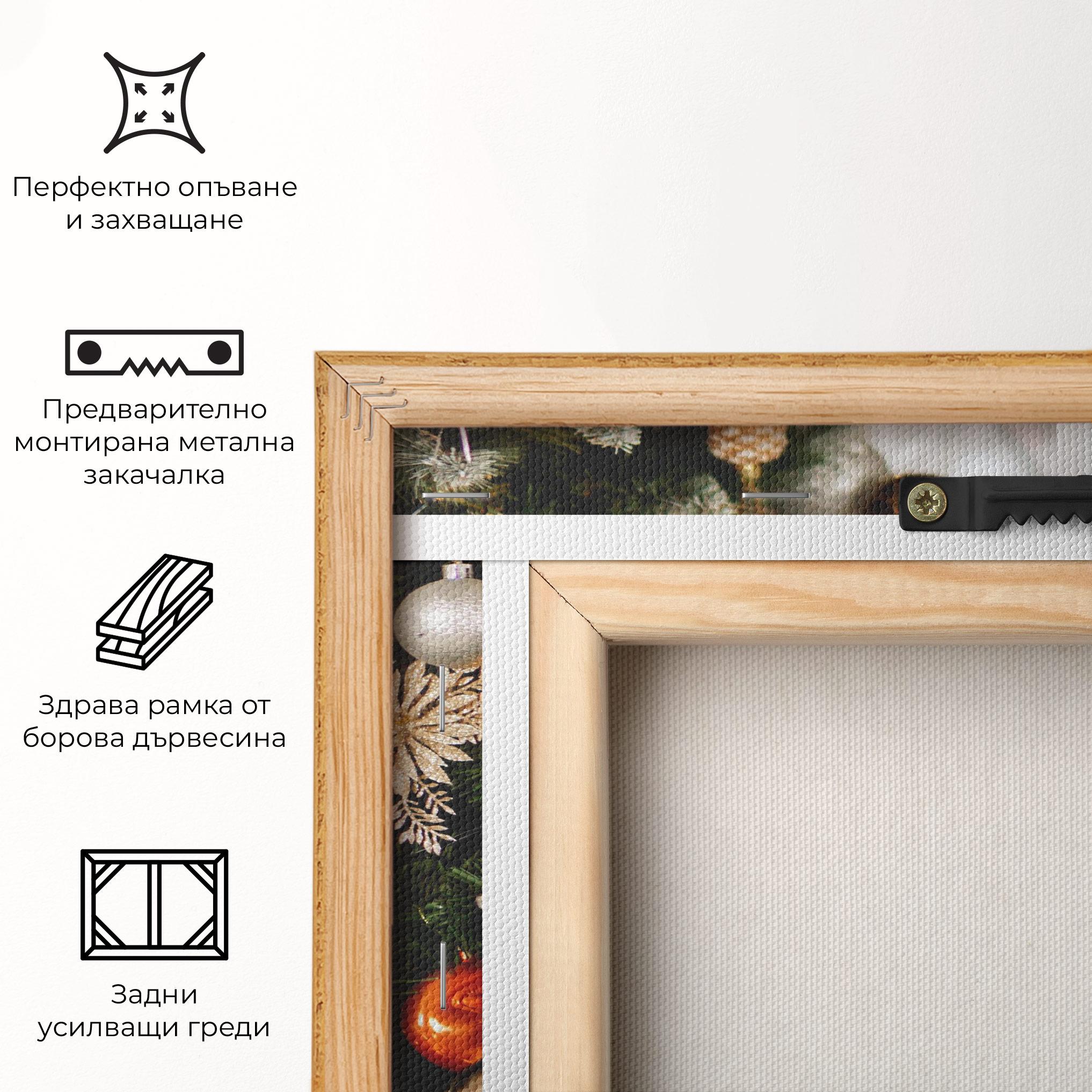 Картина на платно Christmas Decor Tree mockup 5