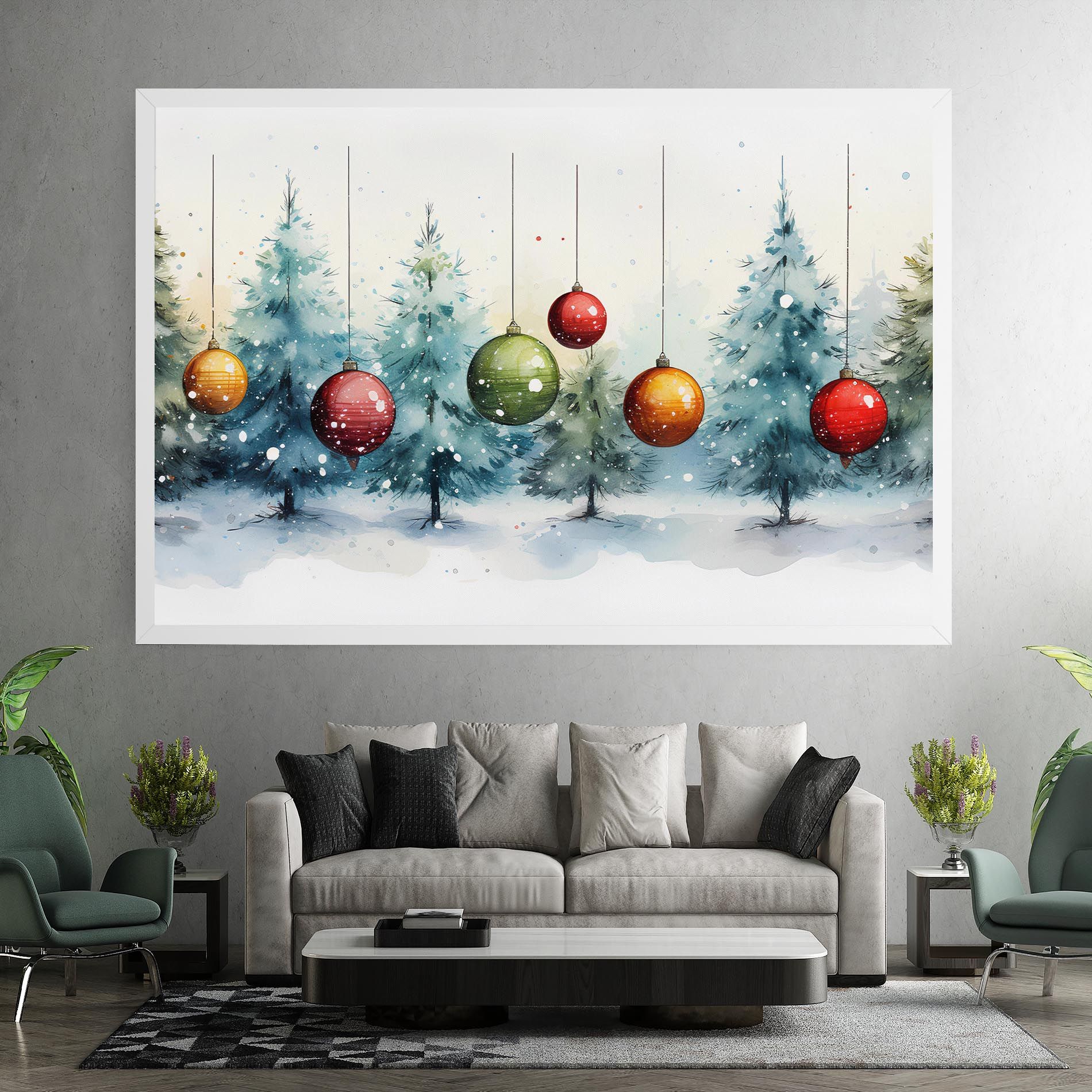 Christmas Tree Painting mockup 7