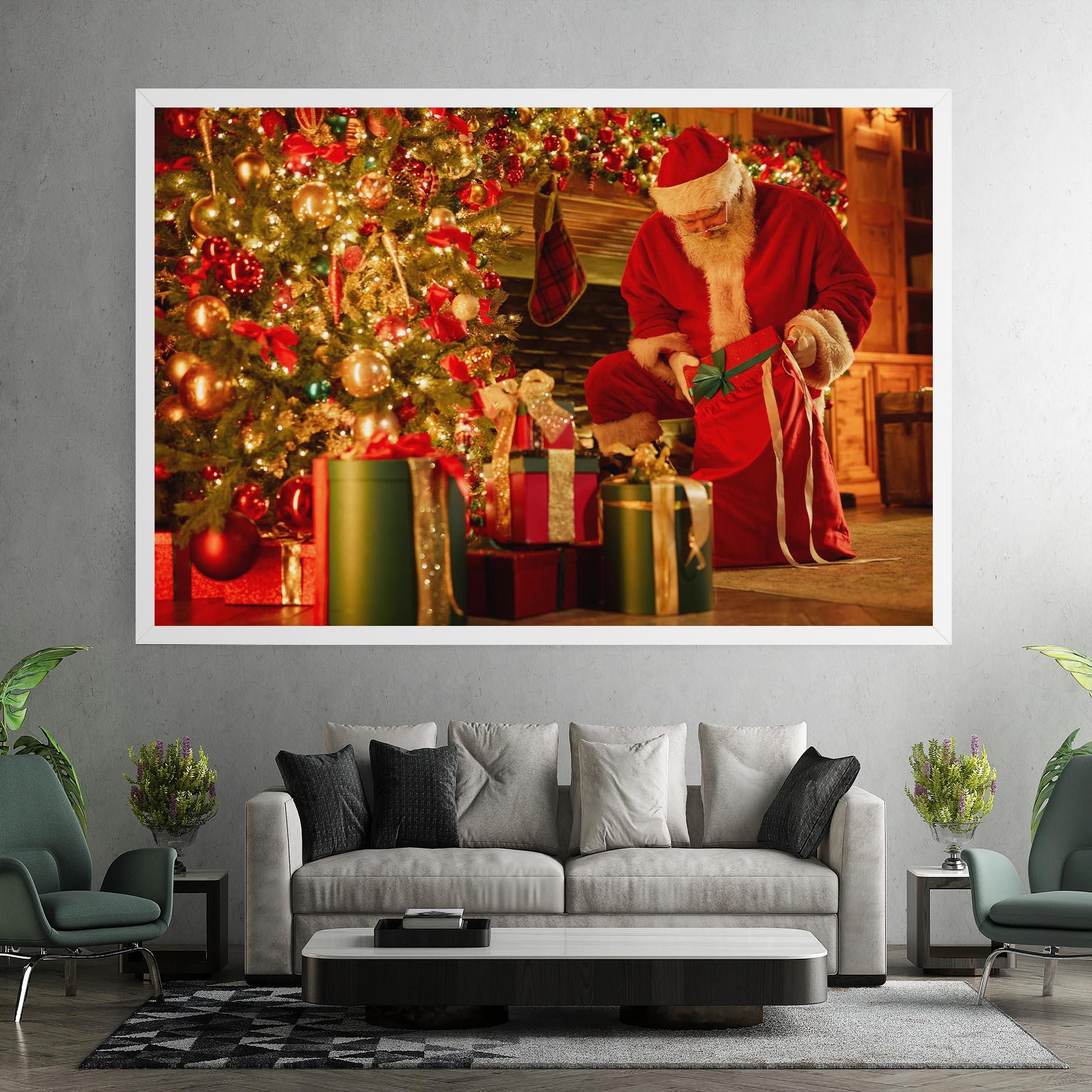 Картина на платно Presenting Gifts mockup 7