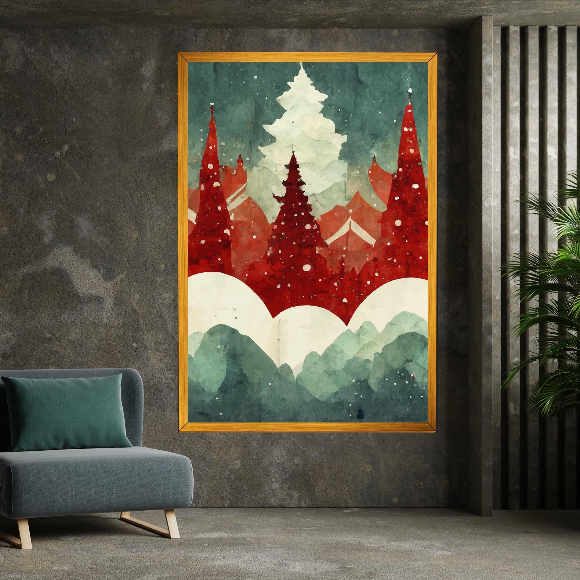 Christmas Landscape mockup 7