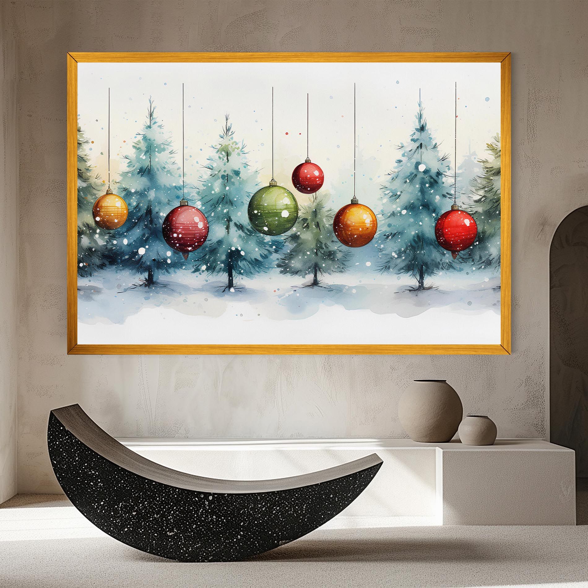 Christmas Tree Painting mockup 8