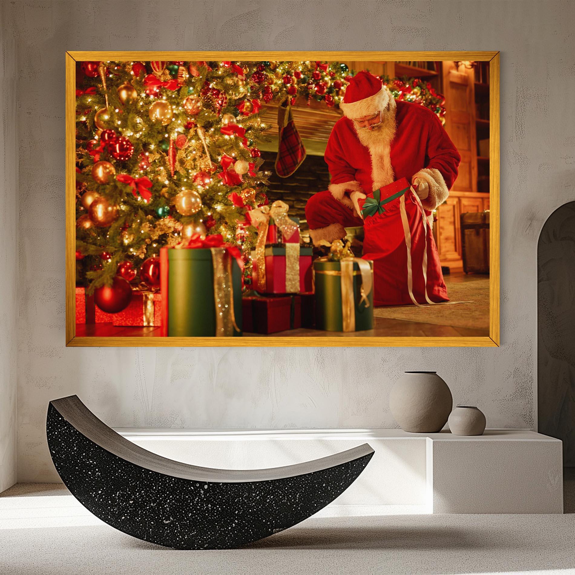 Картина на платно Presenting Gifts mockup 8