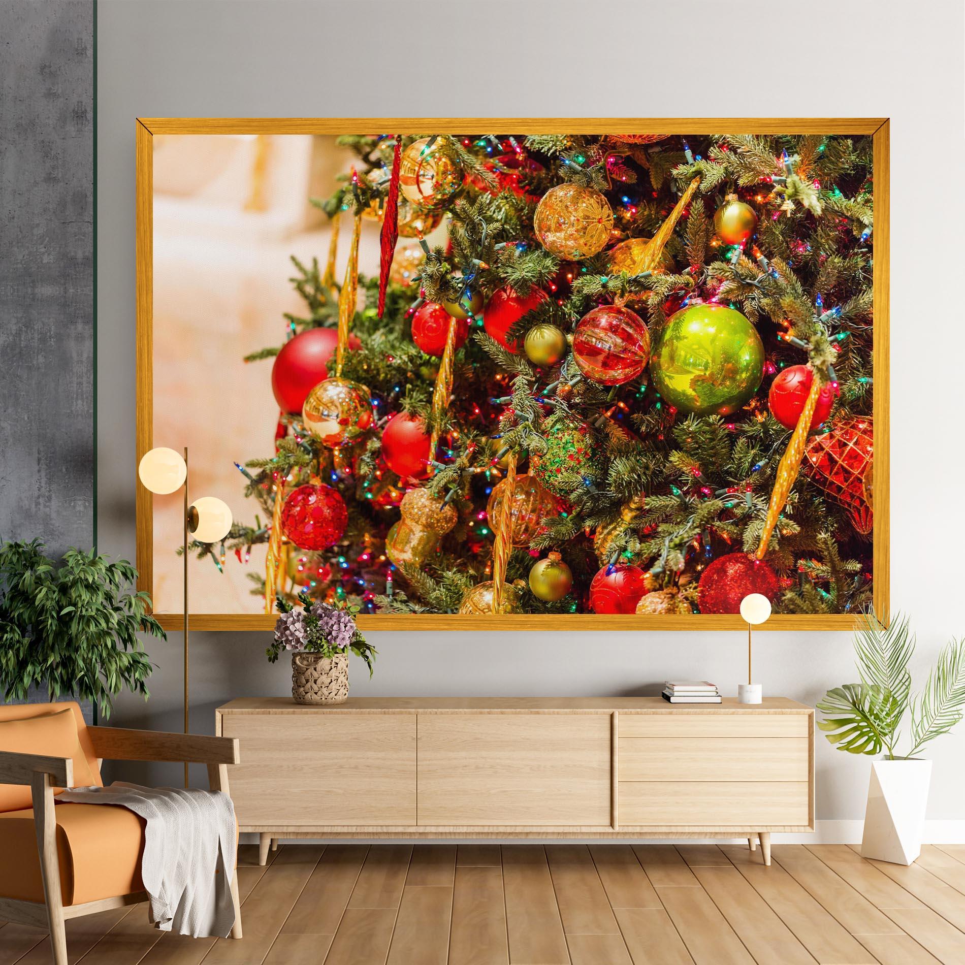 Картина на платно Multicolor Ornaments mockup 9