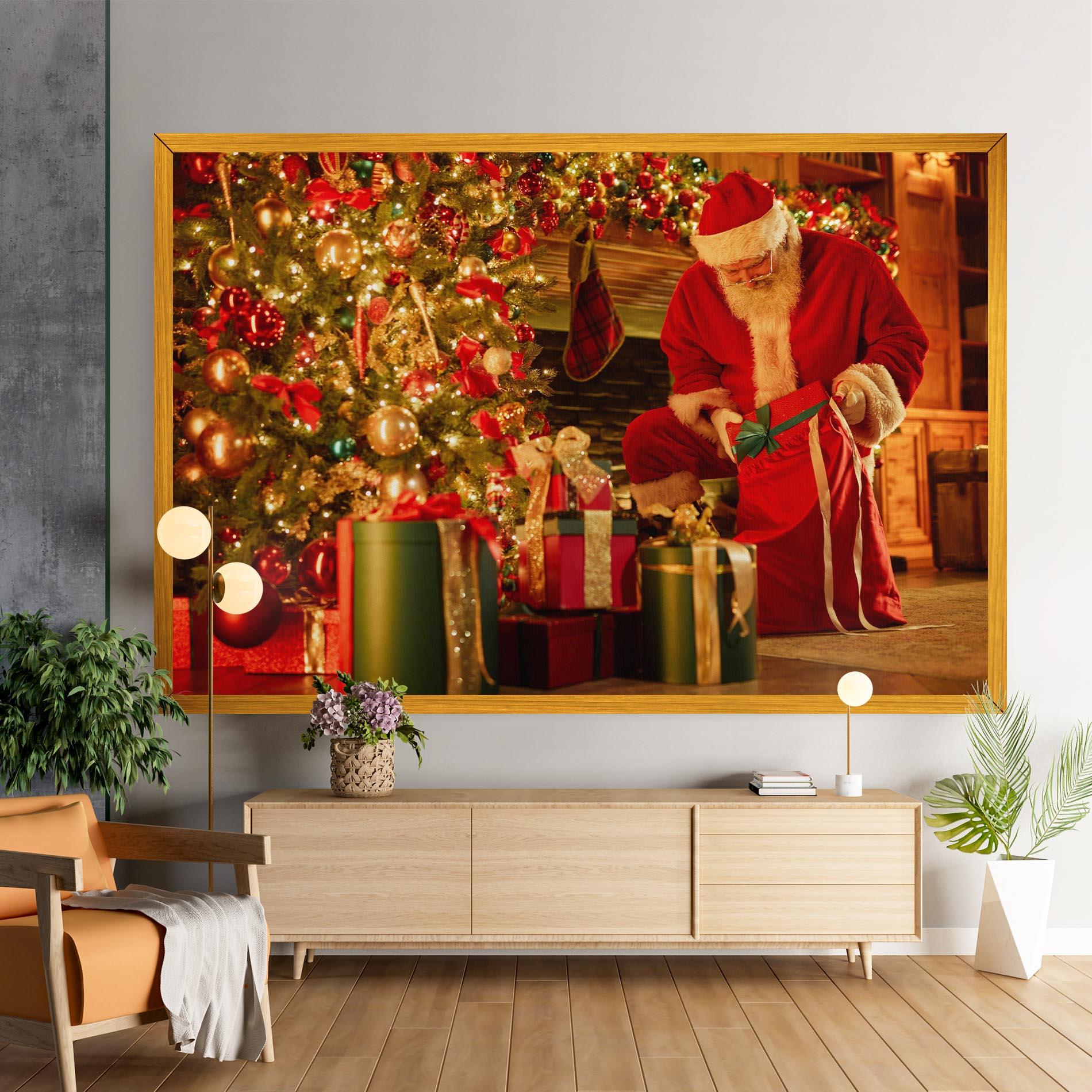 Картина на платно Presenting Gifts mockup 9