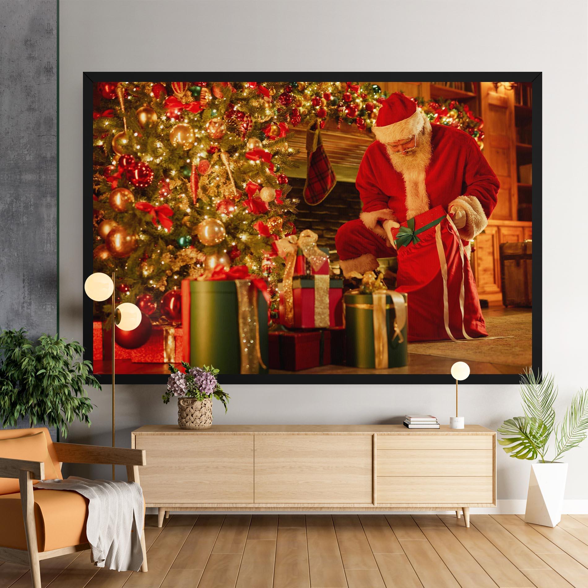 Картина на платно Presenting Gifts mockup 9