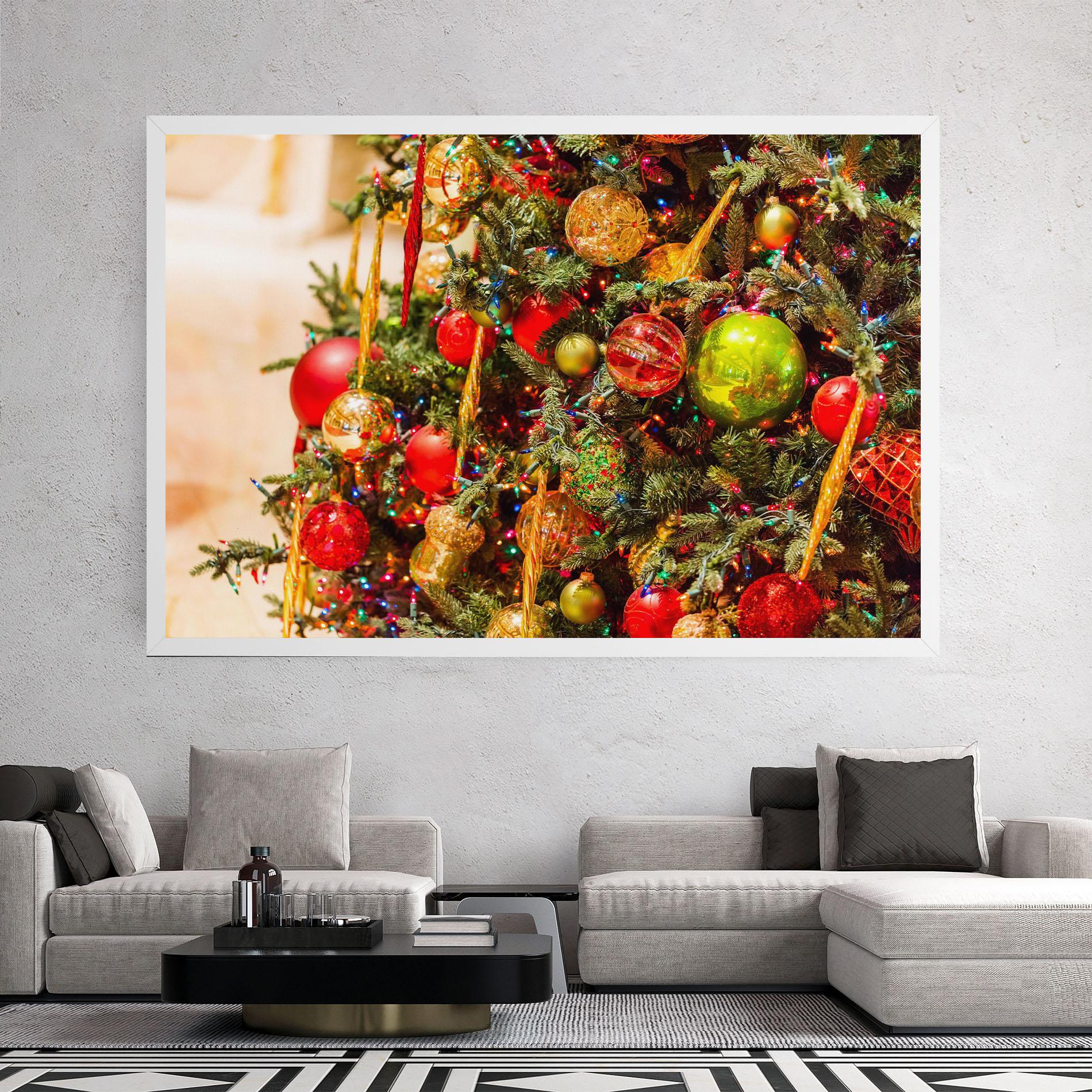 Картина на платно Multicolor Ornaments mockup 2