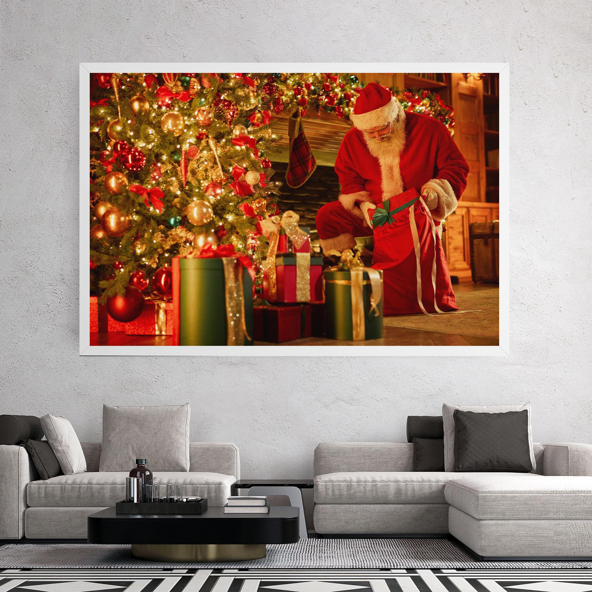 Картина на платно Presenting Gifts mockup 2