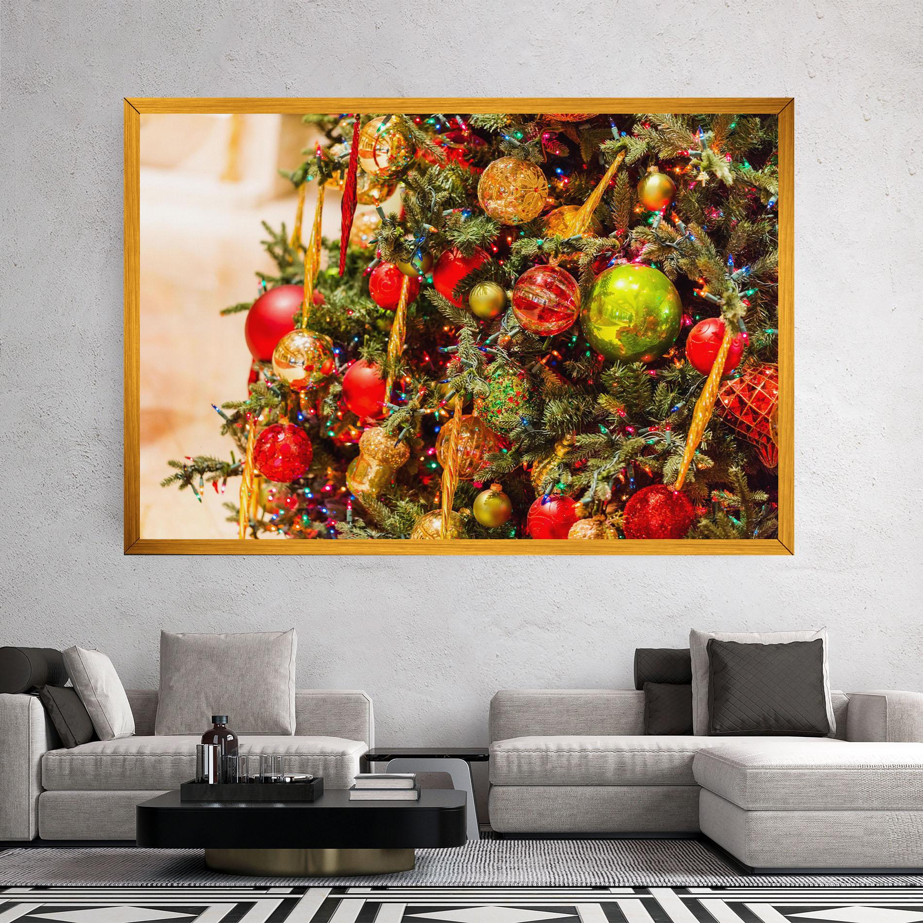 Картина на платно Multicolor Ornaments mockup 2