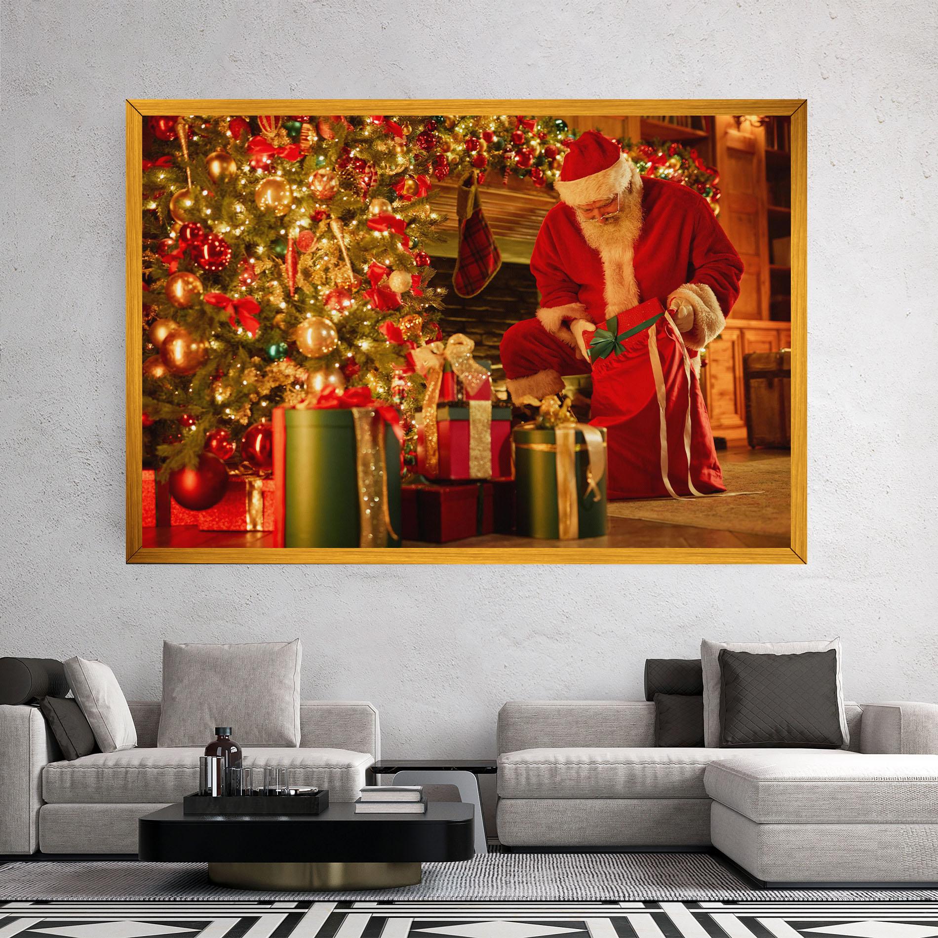 Картина на платно Presenting Gifts mockup 2