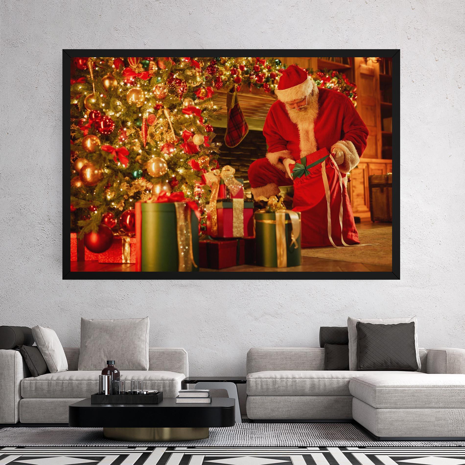 Картина на платно Presenting Gifts mockup 2