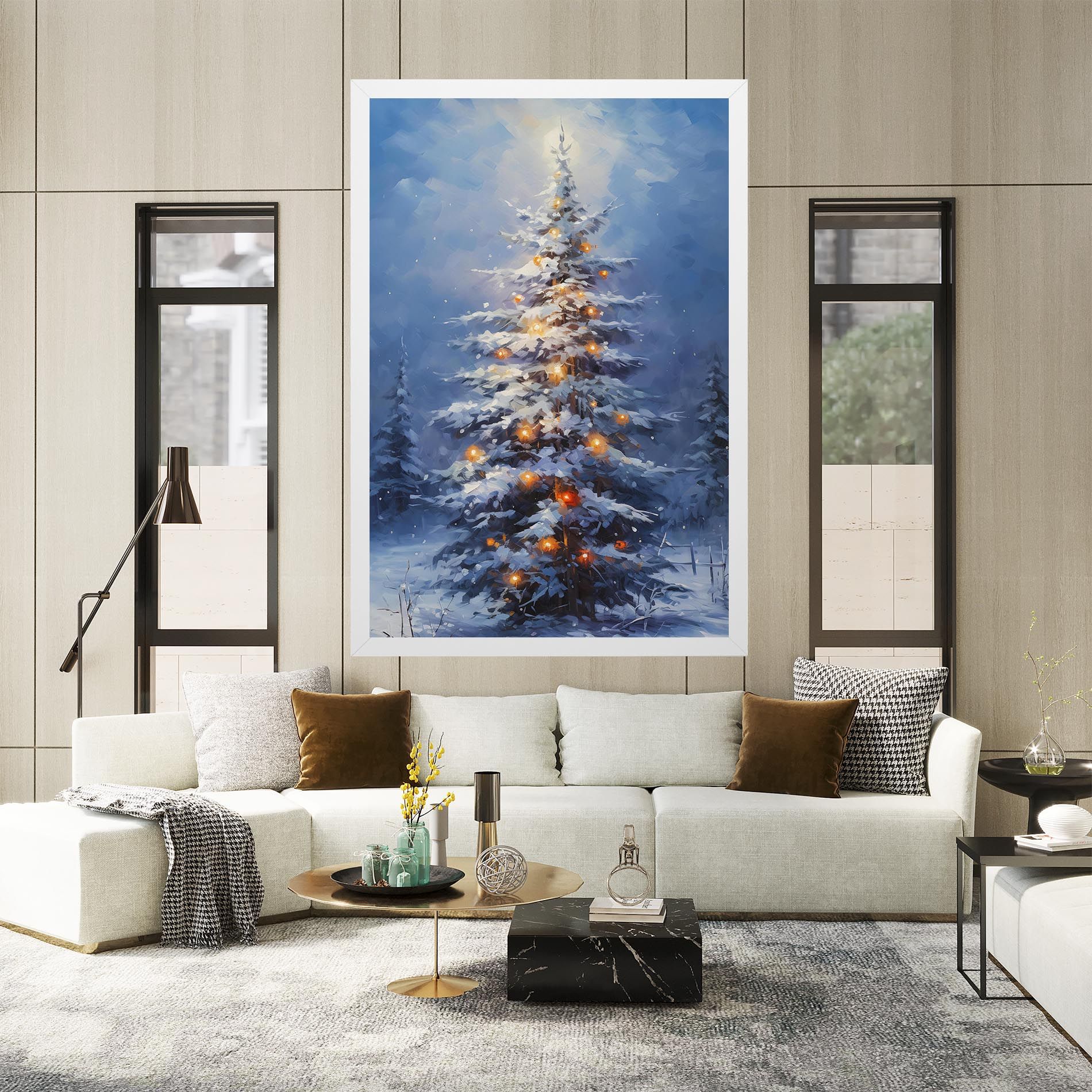 Tall Slender Tree mockup 2