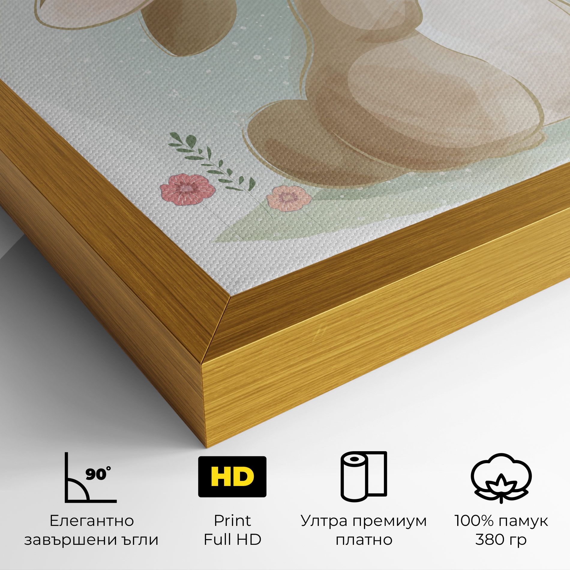 Butterfly On Bunny Nose mockup 4