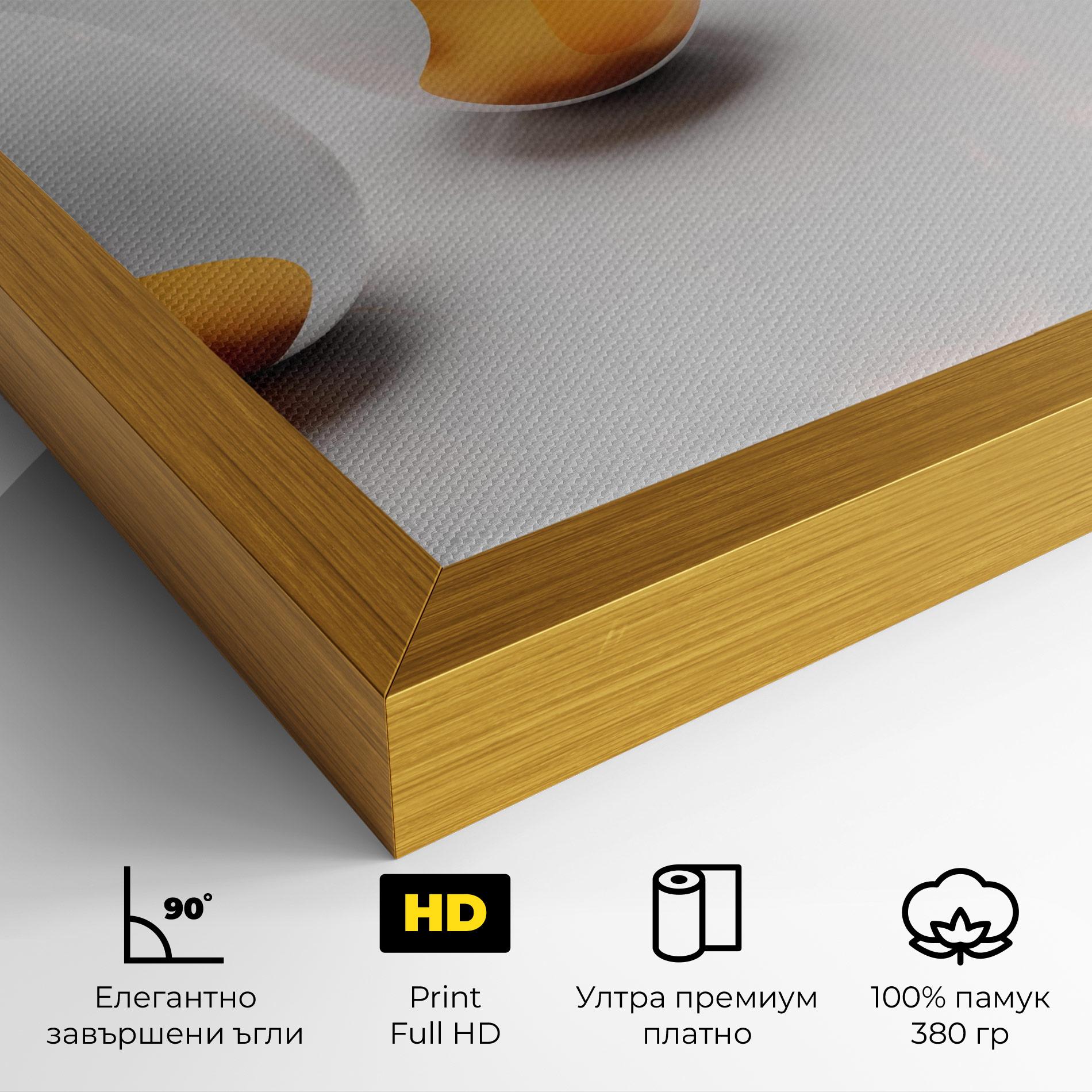 Картина на платно Elegant Easter Eggs mockup 4