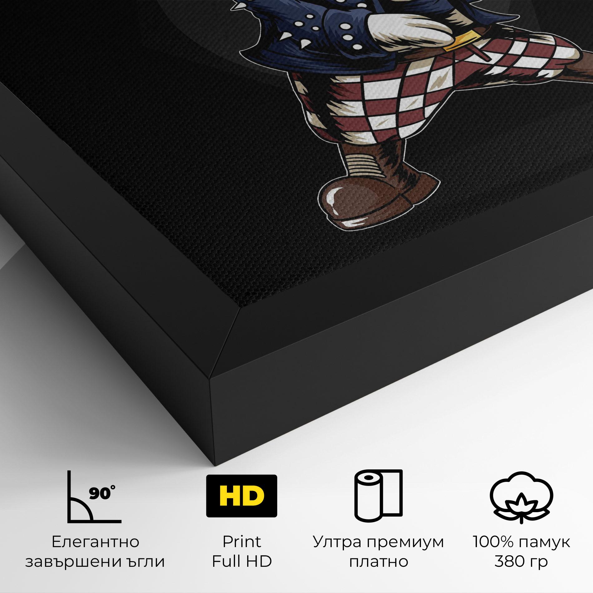 Картина на платно Rabbit Rock mockup 4