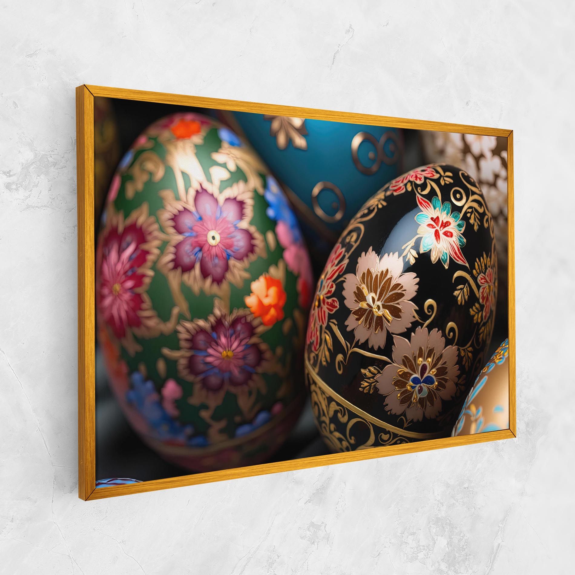 Close Up Painted Eggs mockup 1