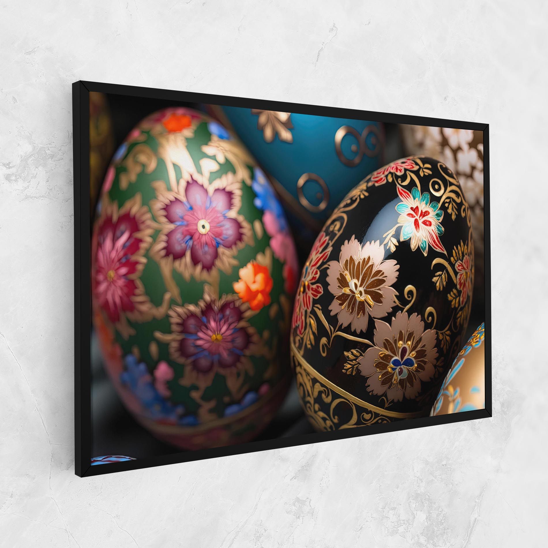 Close Up Painted Eggs mockup 1