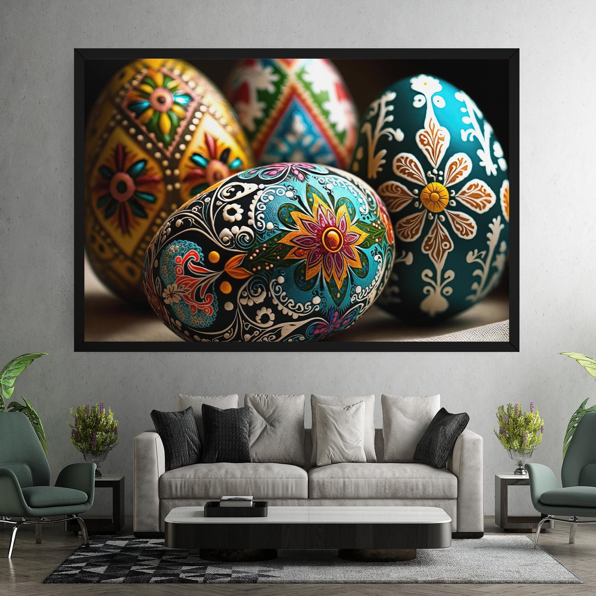Easter Eggs Ornament mockup 7