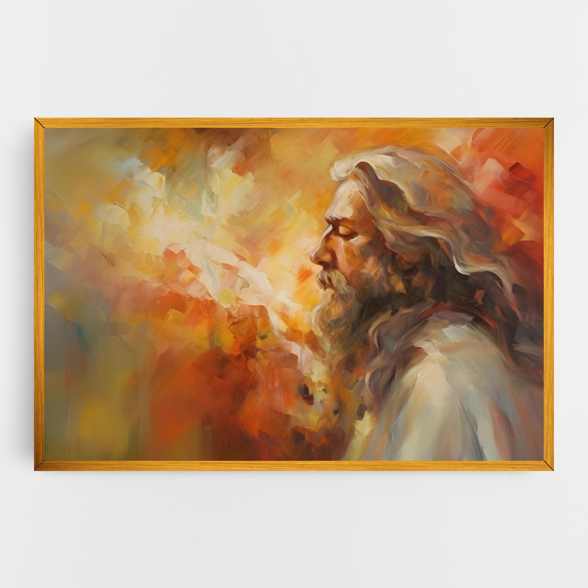 Картина на платно Christ Oil Painting mockup 0