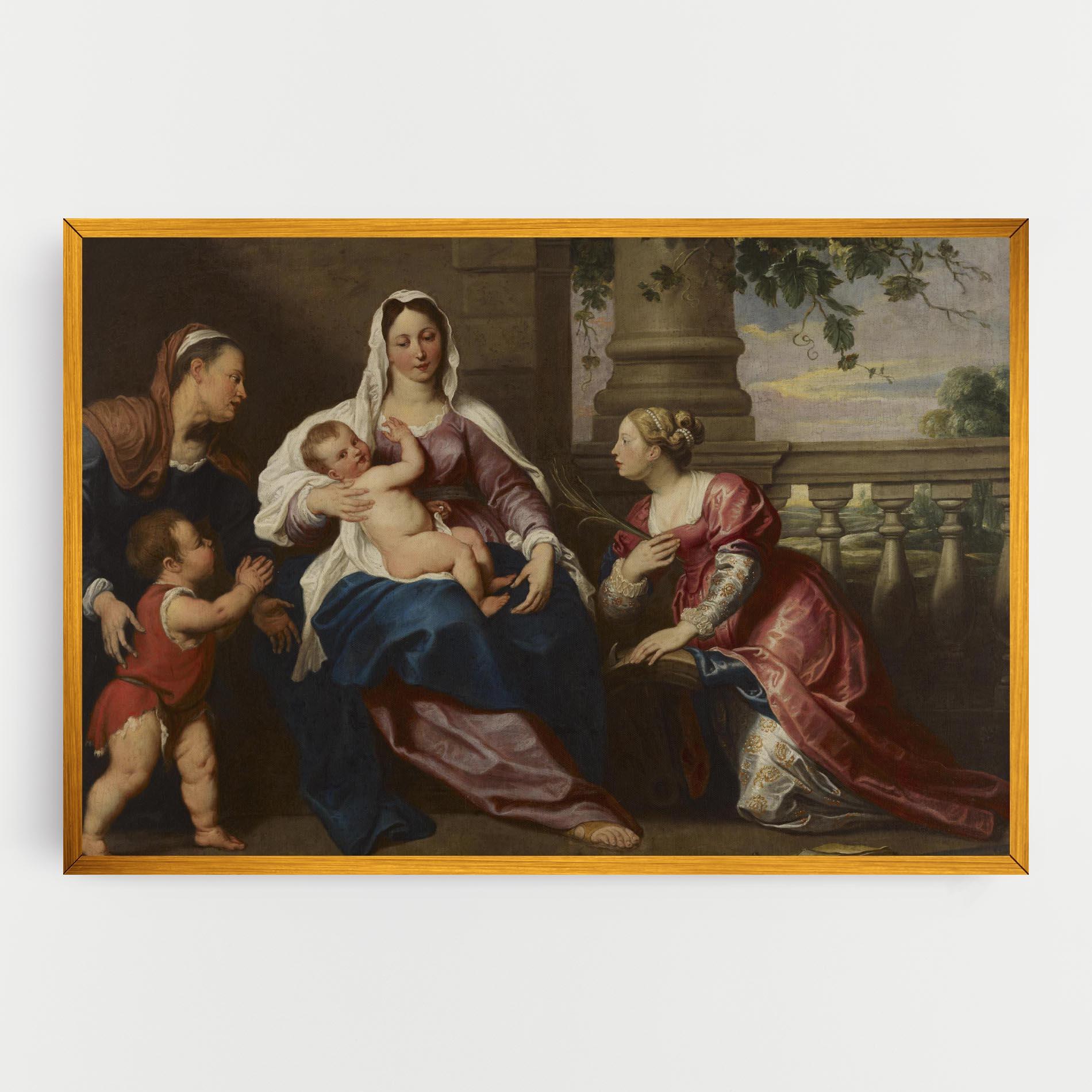 Картина на платно Risen Glory mockup 0