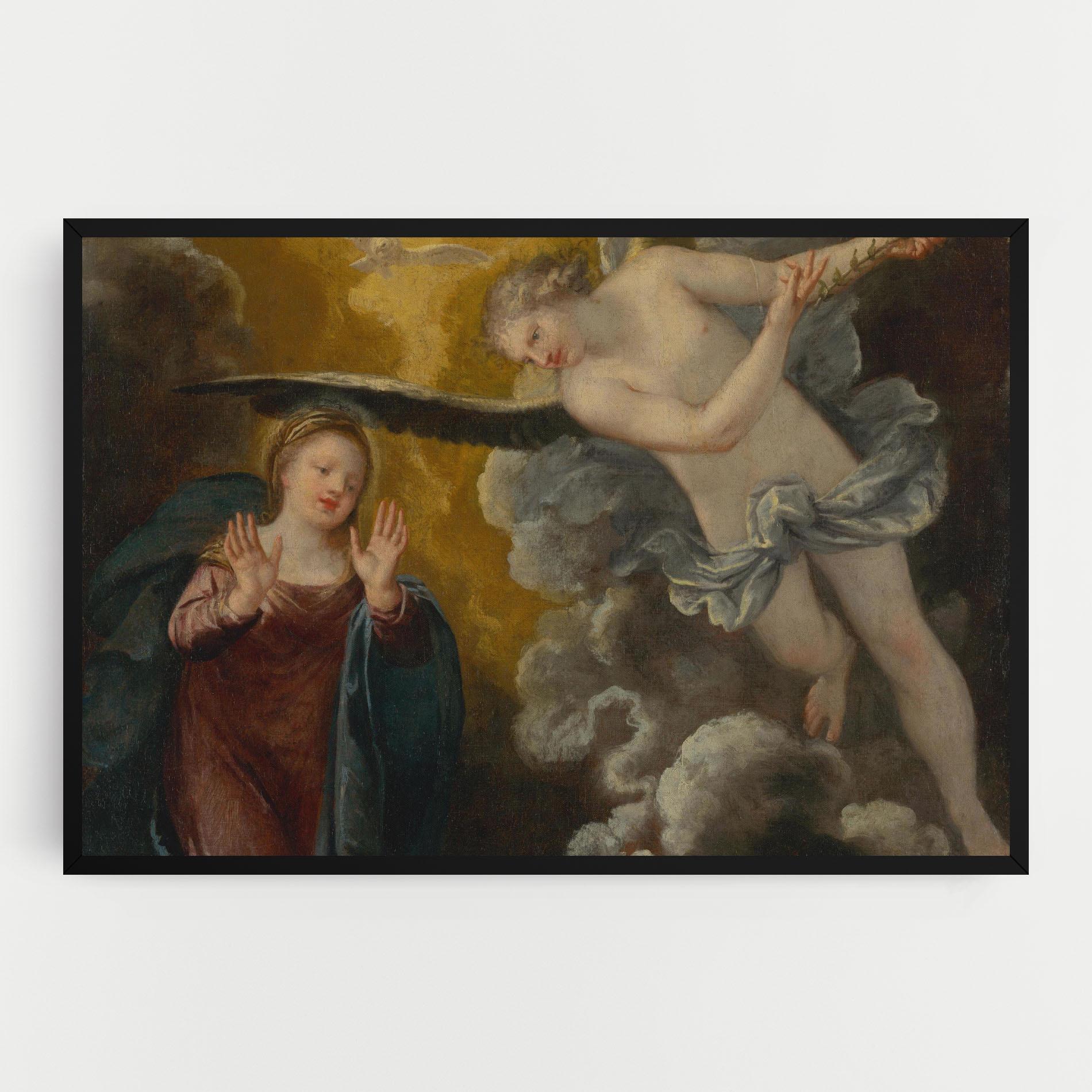 Картина на платно Religious Angel mockup 0