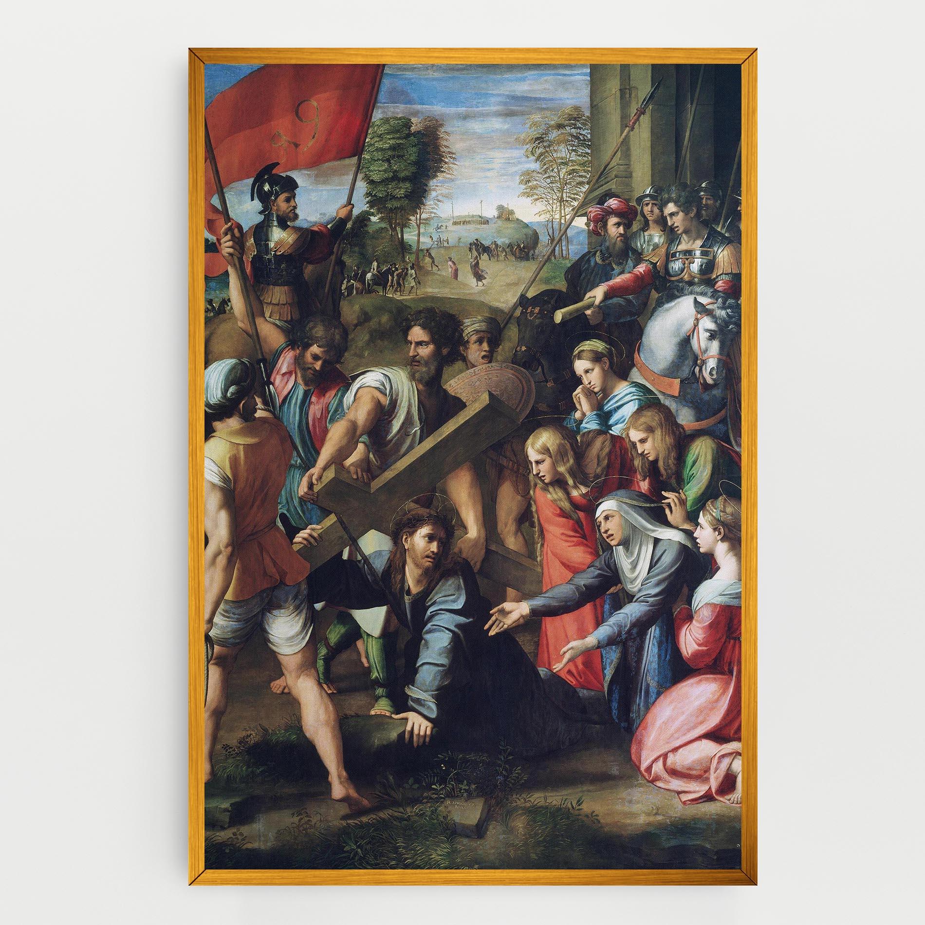 Картина на платно Taking The Cross mockup 0