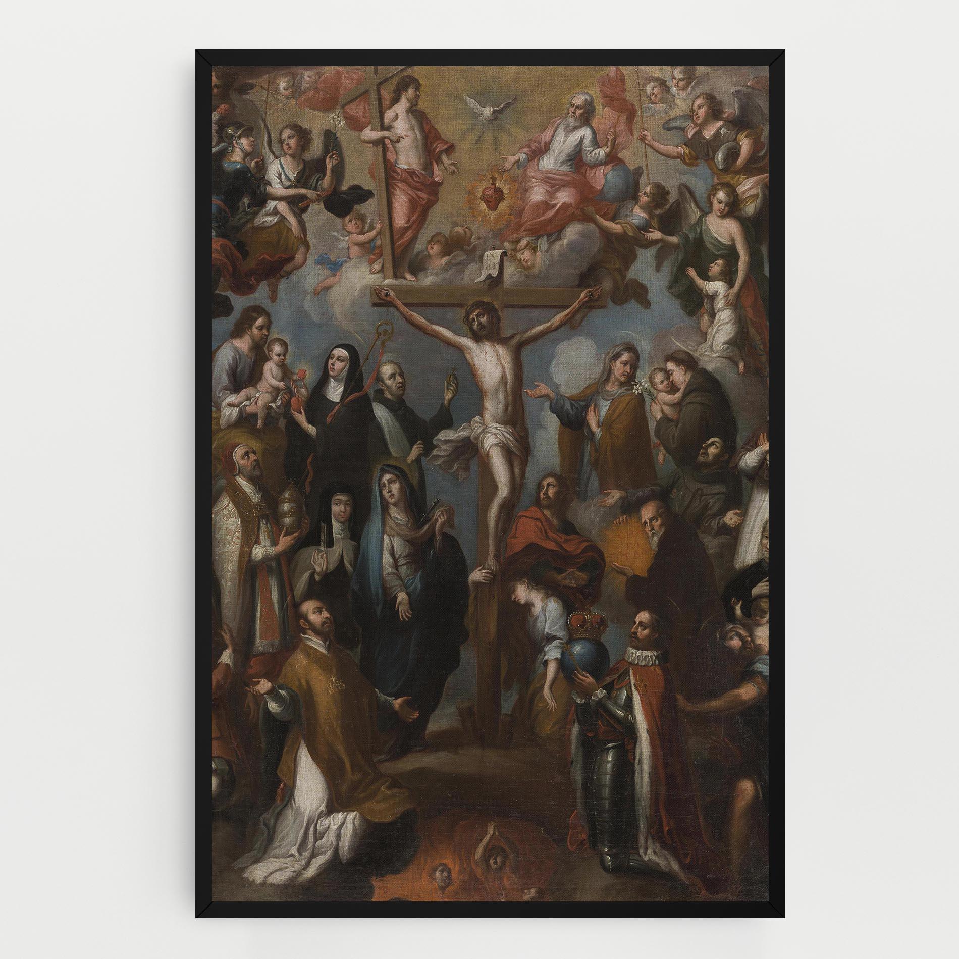 Картина на платно On The Cross mockup 0