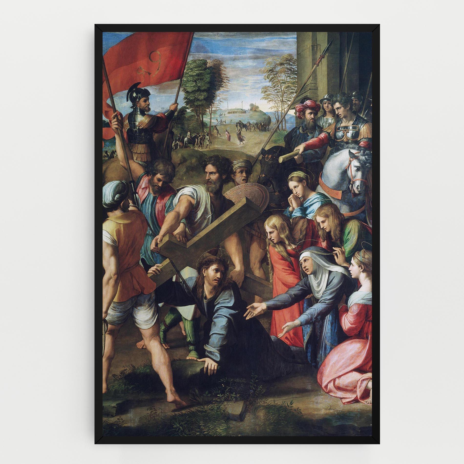 Картина на платно Taking The Cross mockup 0