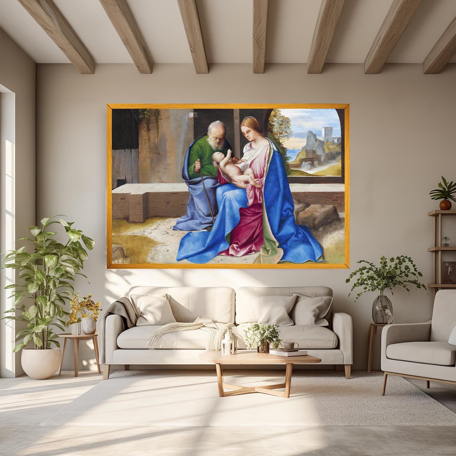 Картина на платно Little Baby Art mockup 6