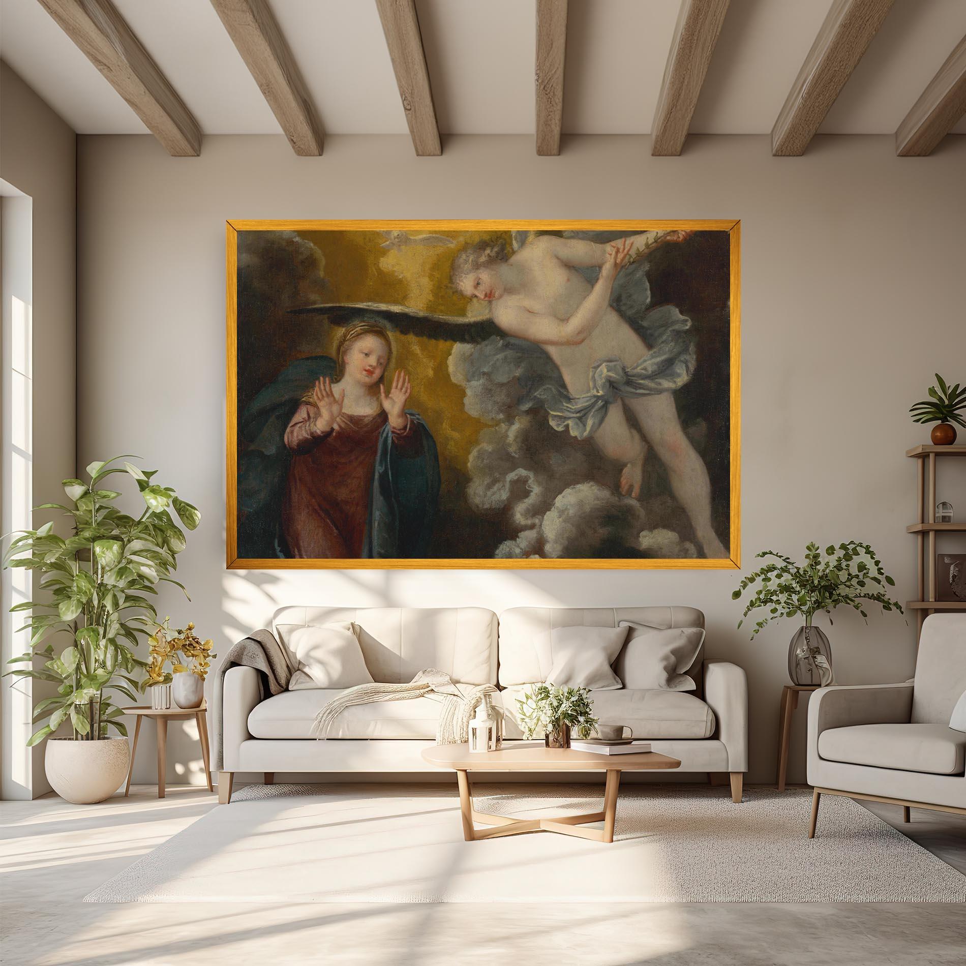 Картина на платно Religious Angel mockup 6