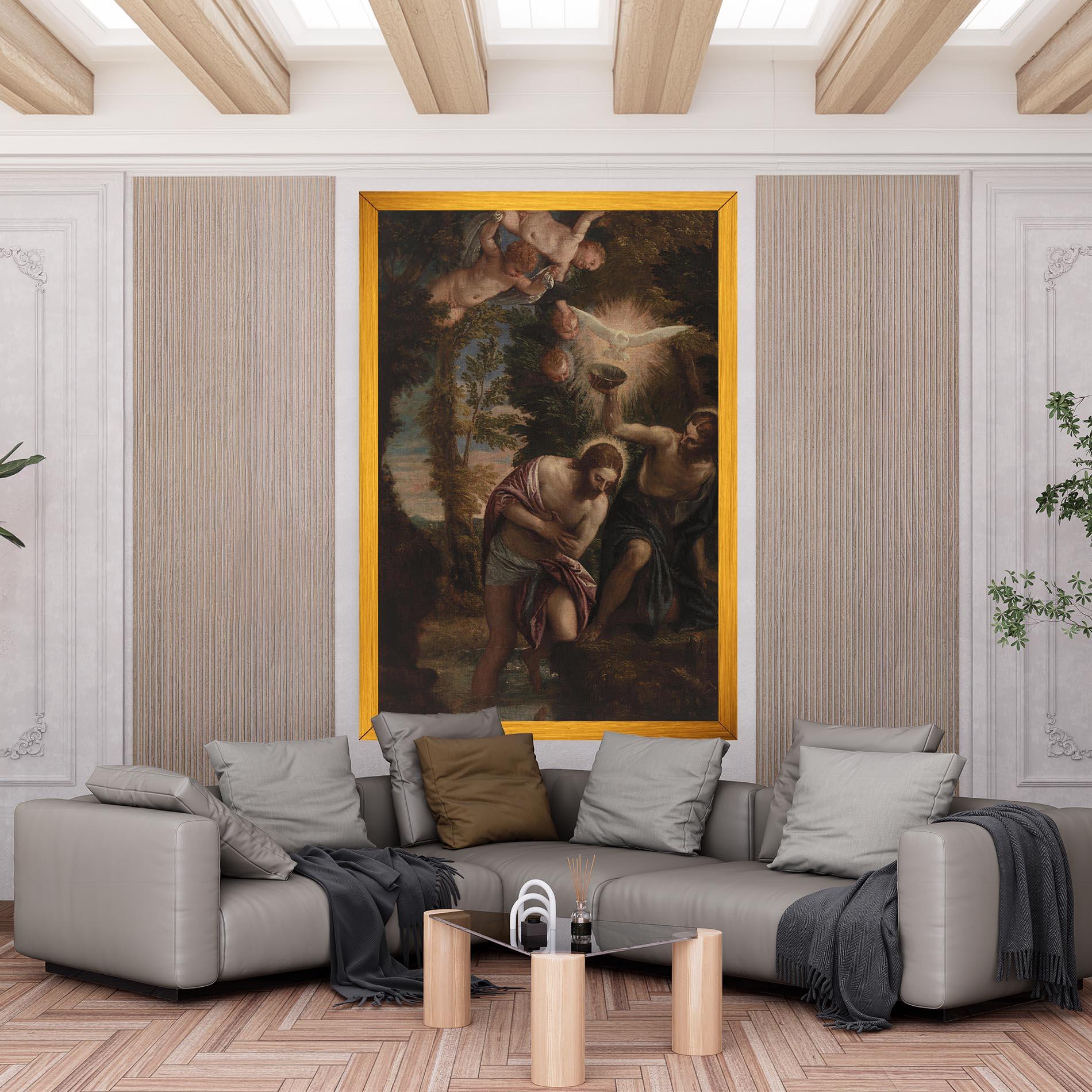 Картина на платно Old Divine Art mockup 6