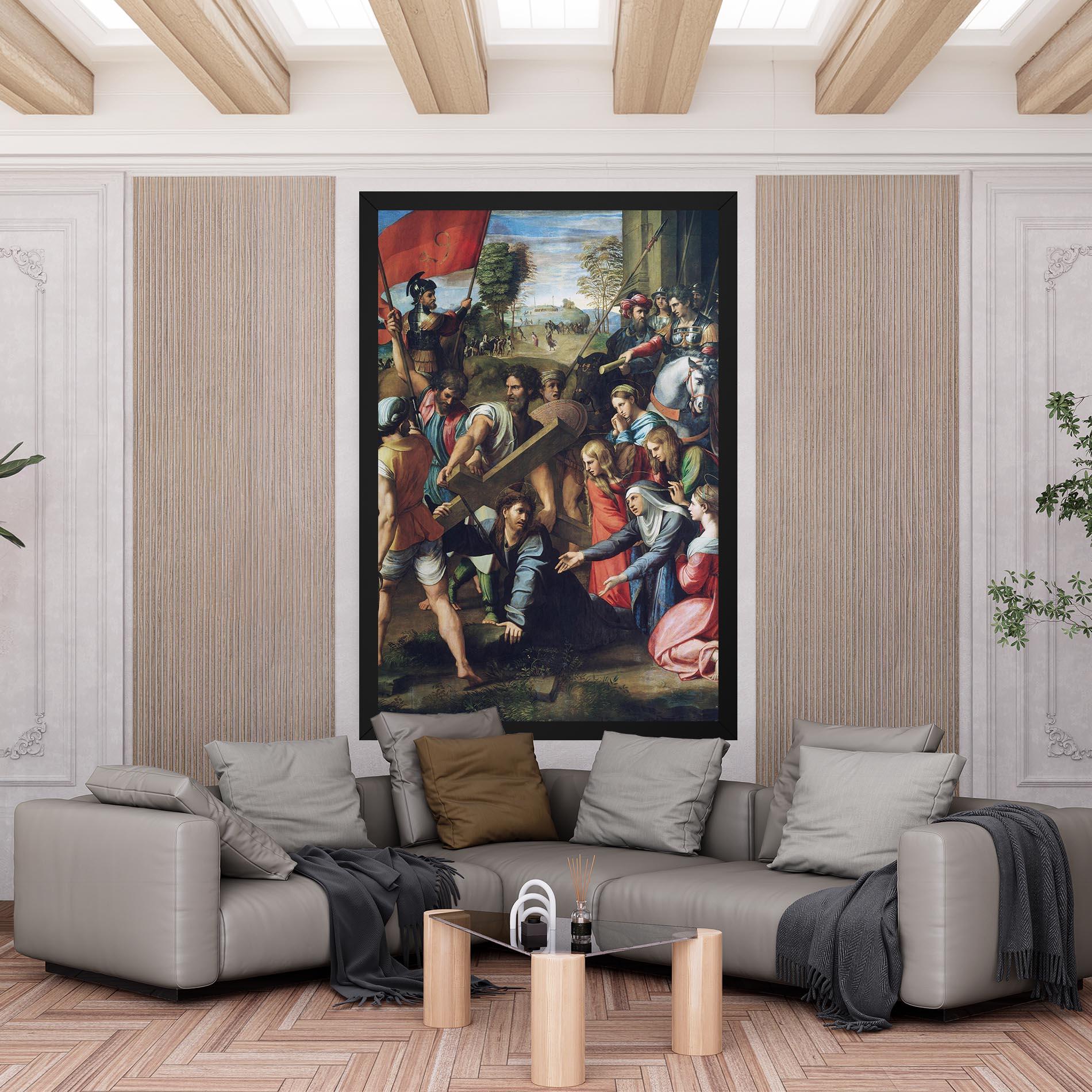 Картина на платно Taking The Cross mockup 6