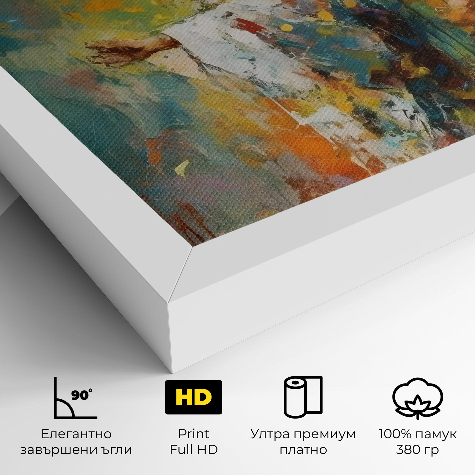 Картина на платно Christ Art Painting mockup 4