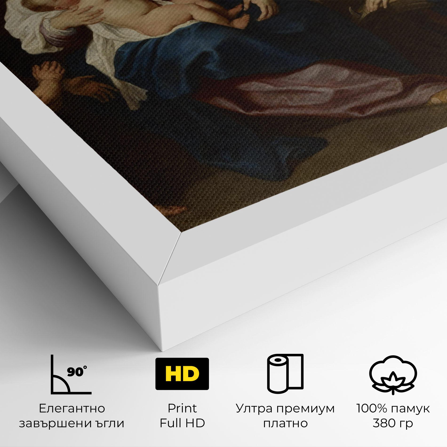 Картина на платно Risen Glory mockup 4