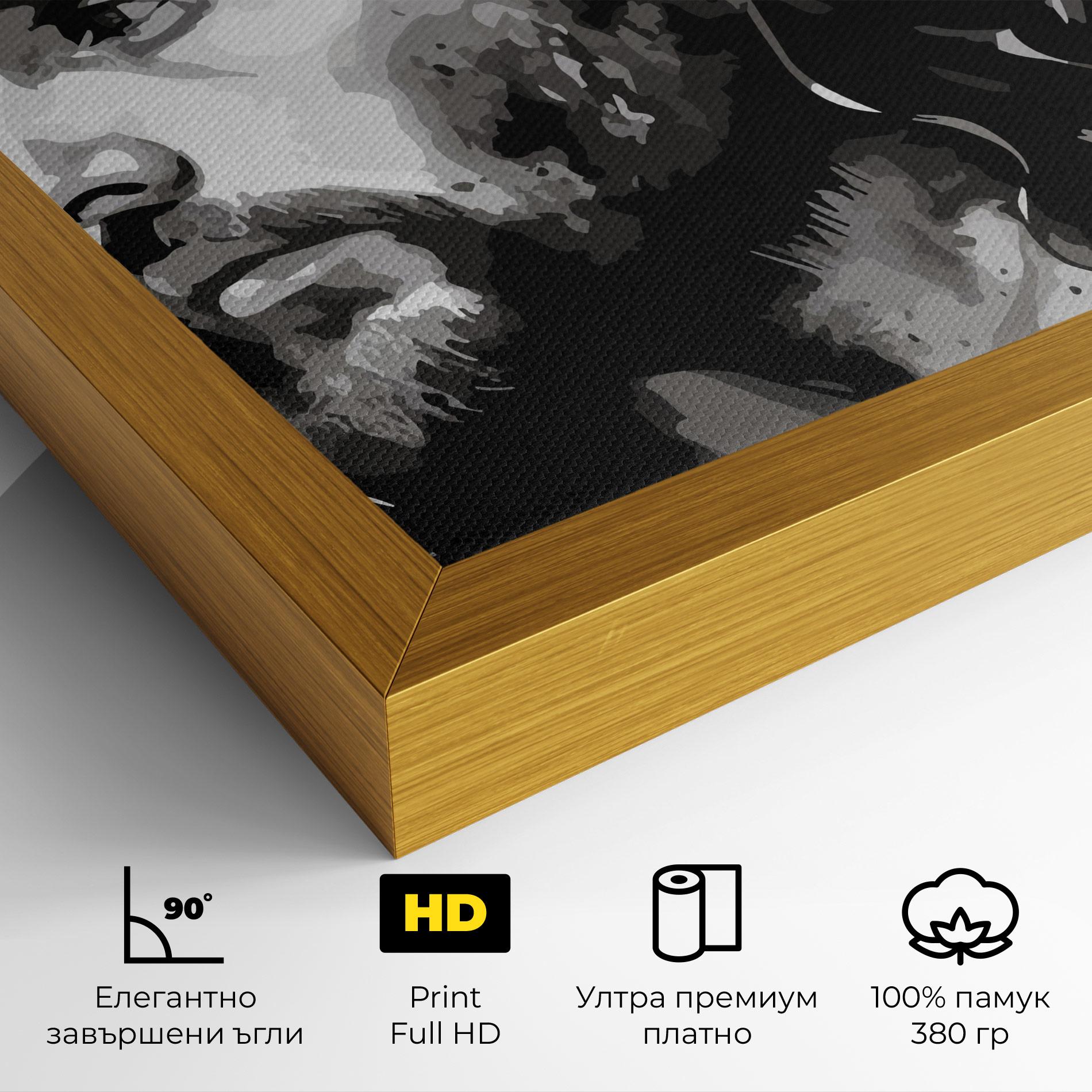 Картина на платно Jesus Watercolor mockup 4