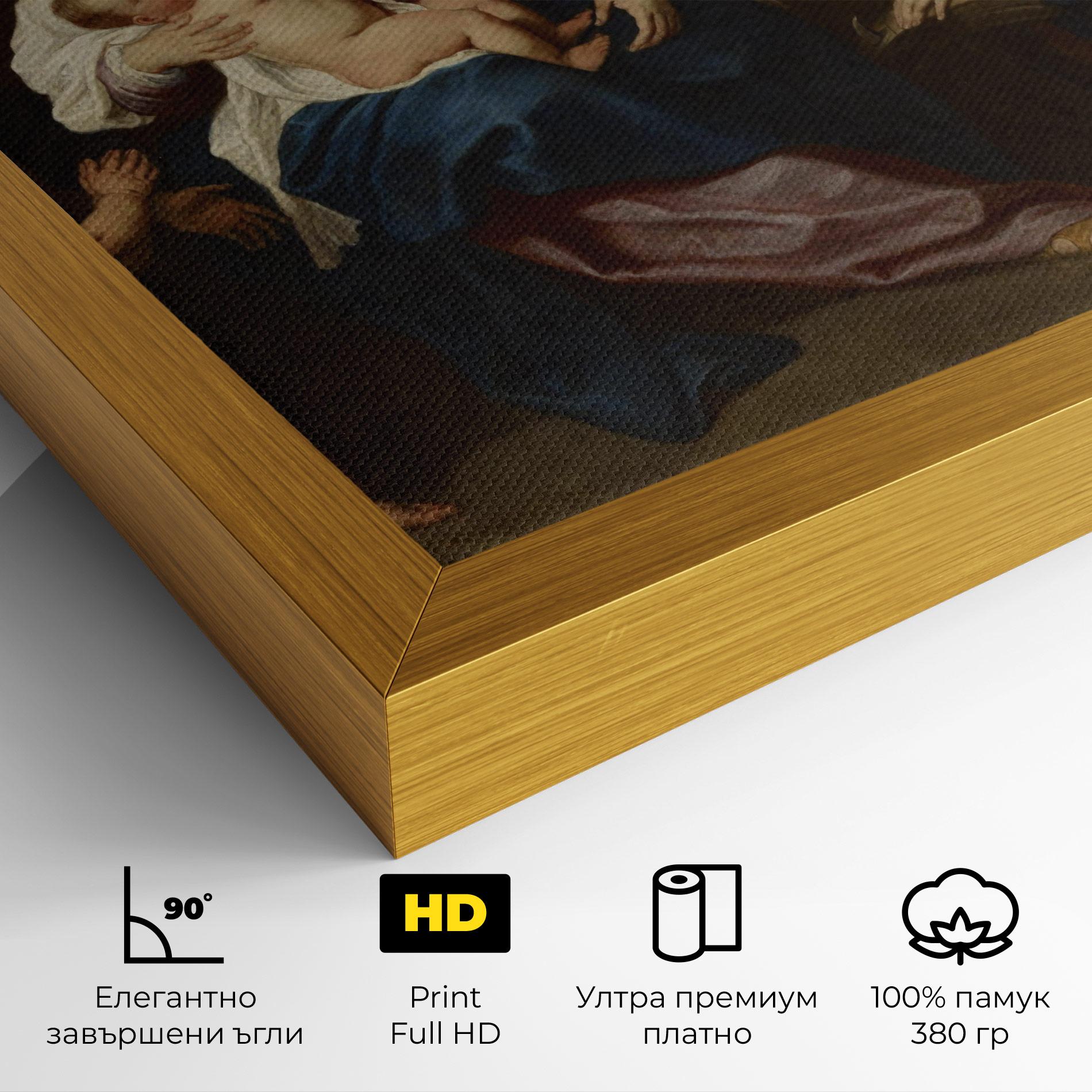 Картина на платно Risen Glory mockup 4