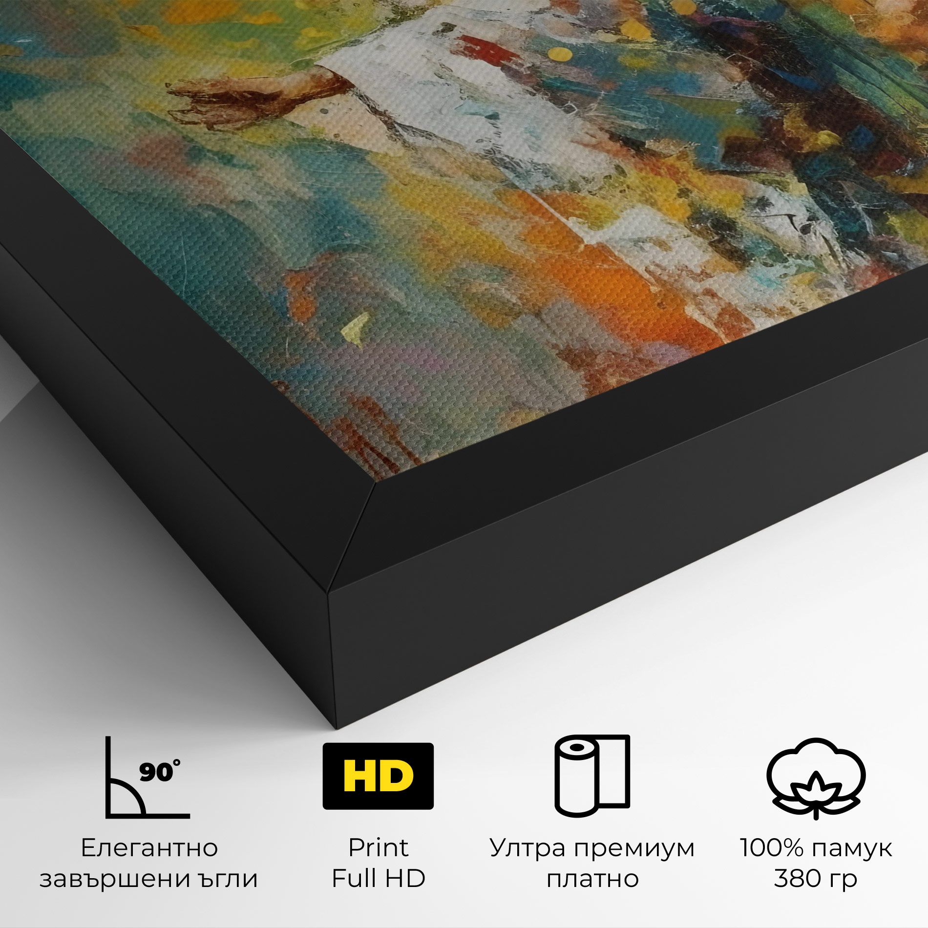 Christ Art Painting mockup 4