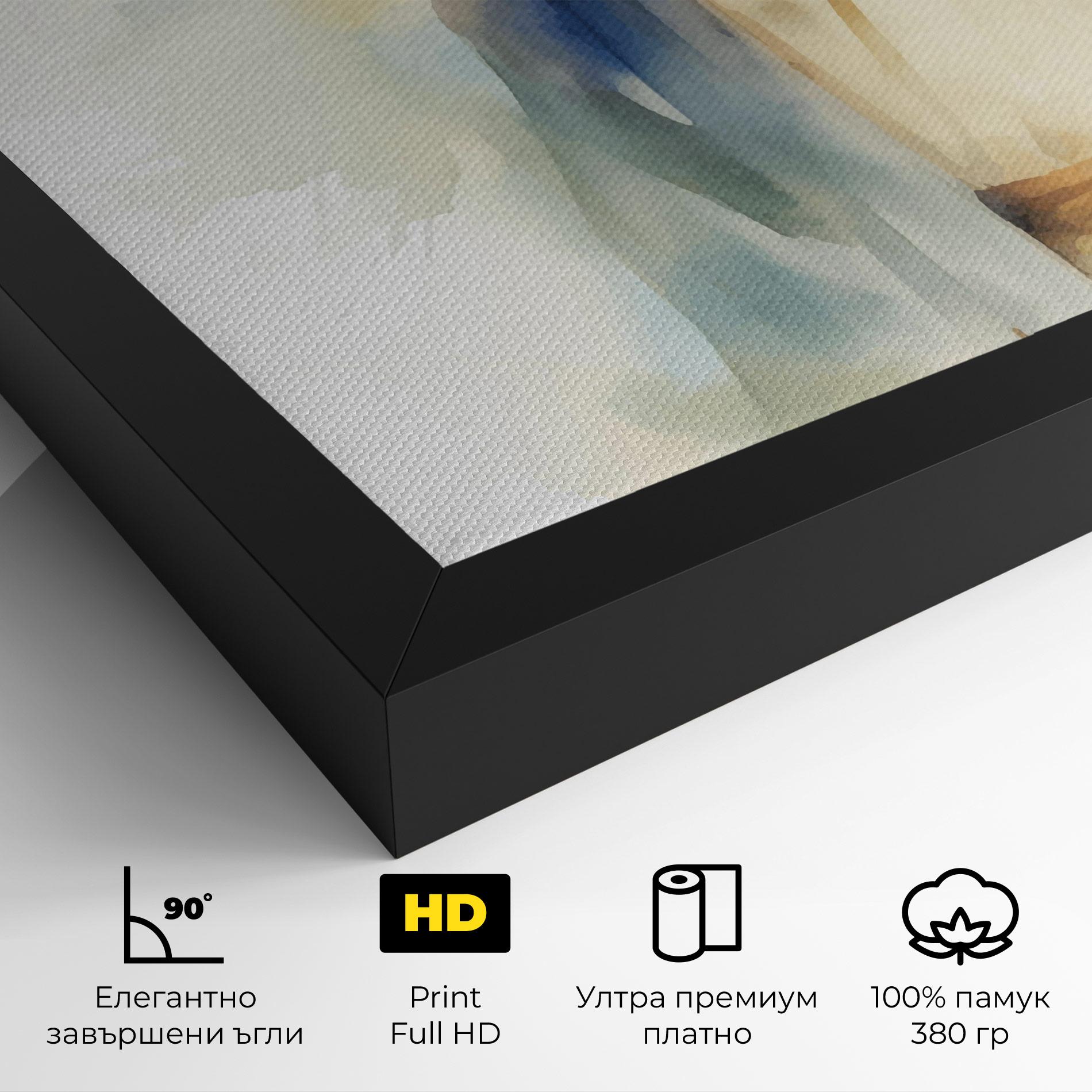 Картина на платно Jesus Light Art mockup 4