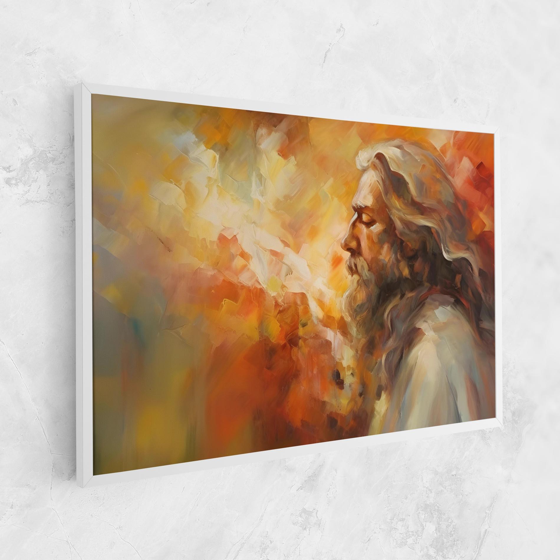 Картина на платно Christ Oil Painting mockup 1
