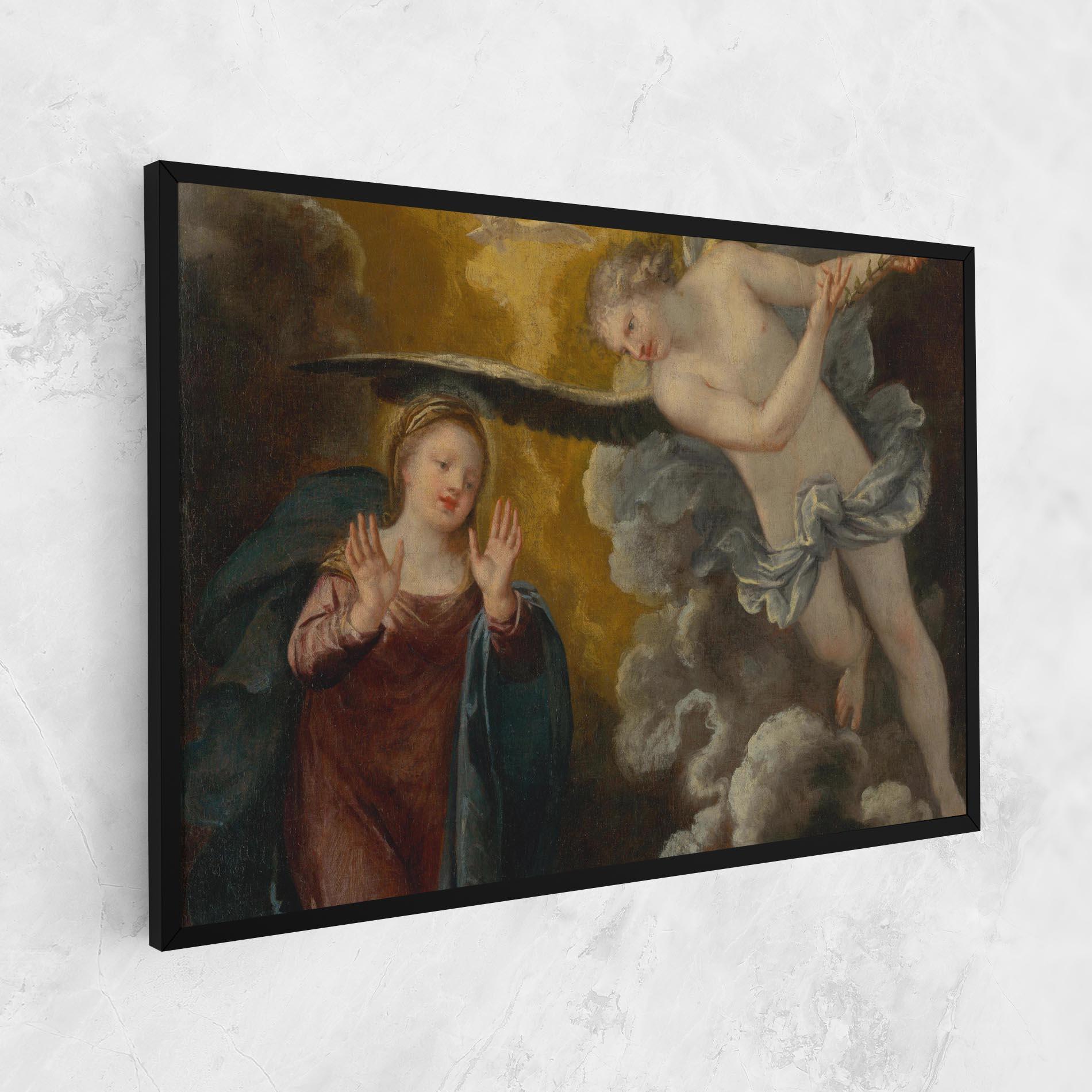 Картина на платно Religious Angel mockup 1