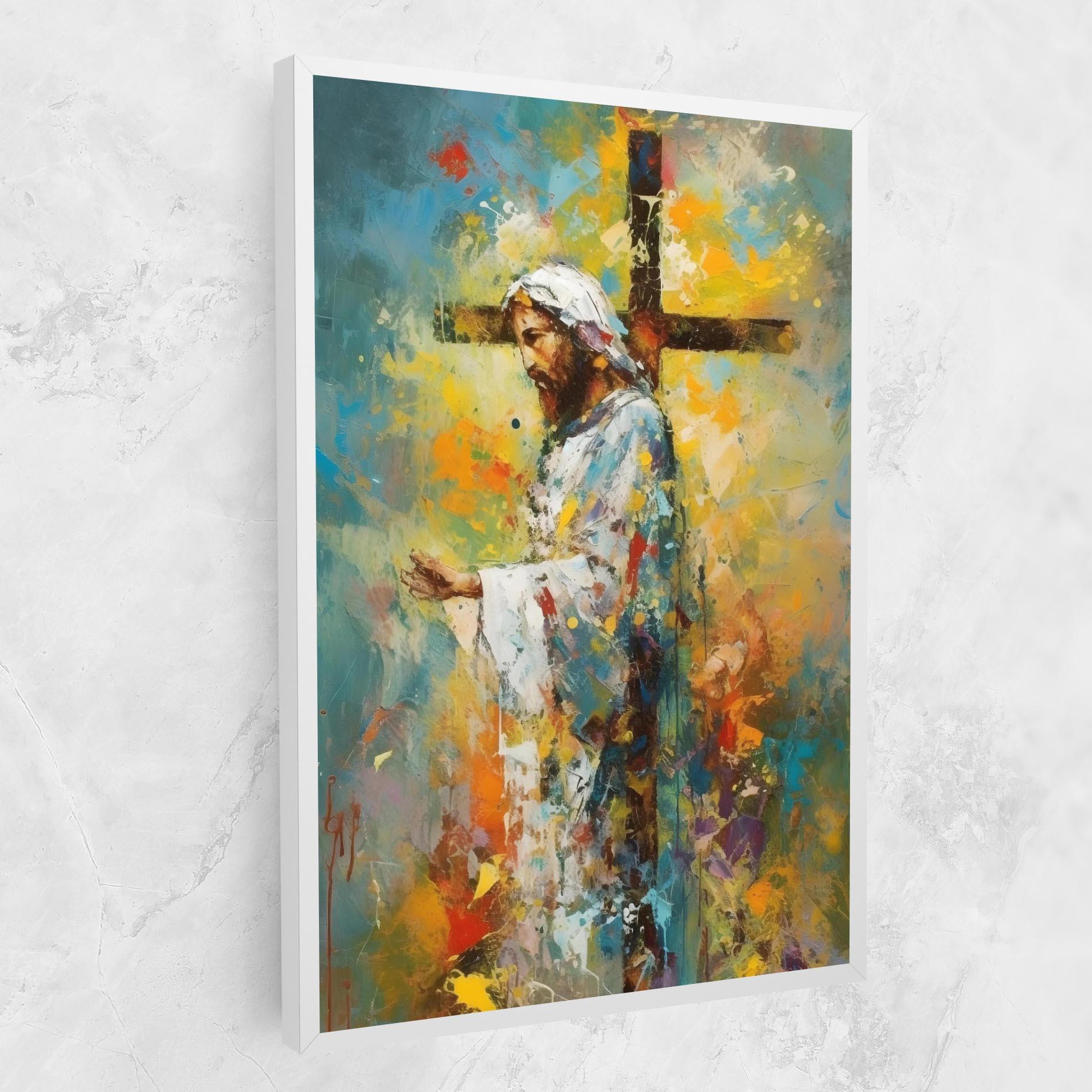 Картина на платно Christ Art Painting mockup 1